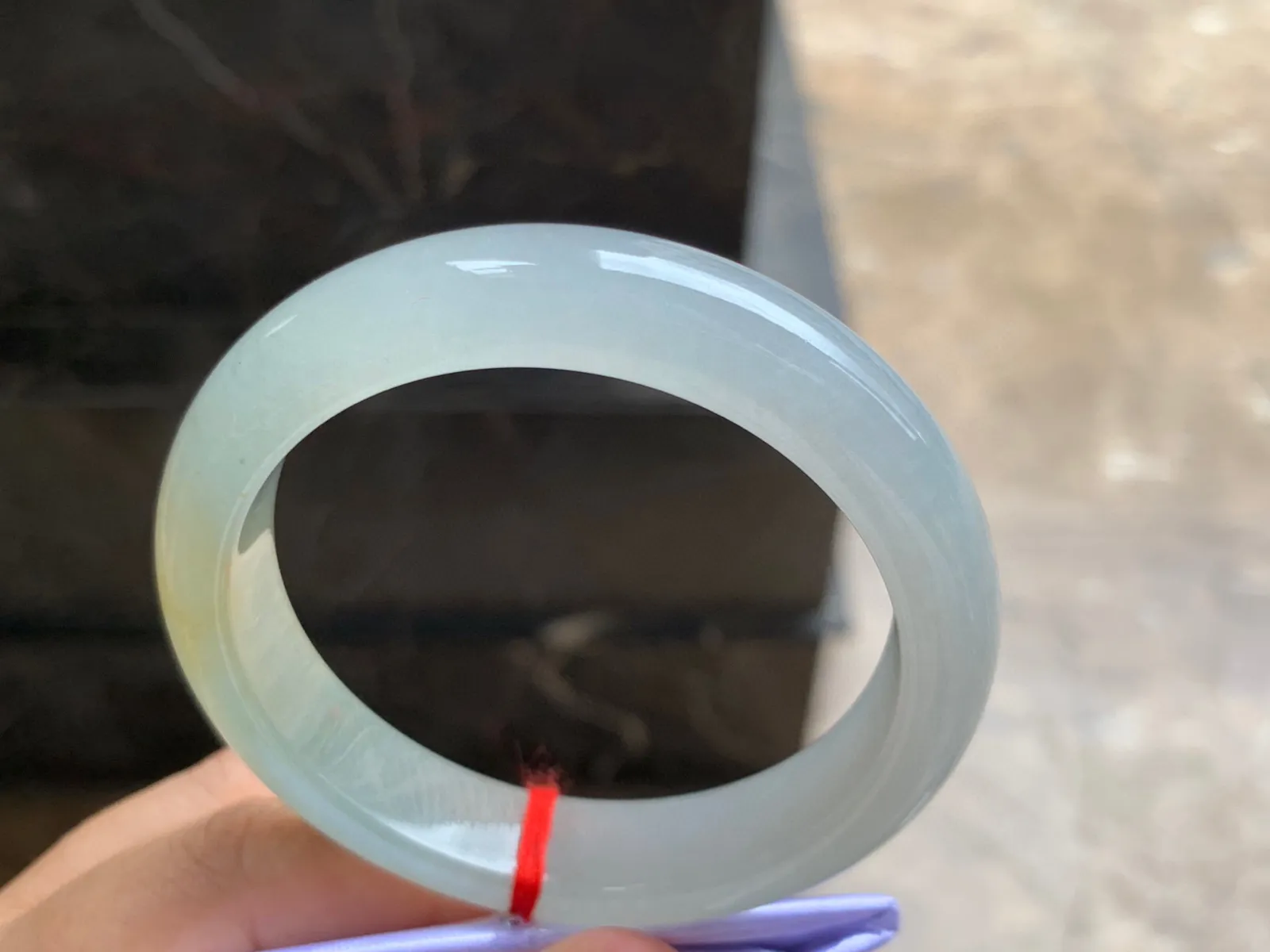 56-12.5-8mm
冰种黄翡手镯 水润光泽 颜色漂亮