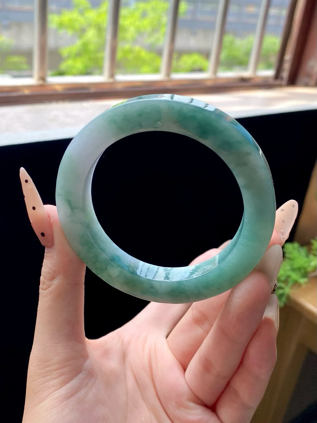 飘花镯胚，⭕️正圈最大做60，圆条最大做56；最小做57
