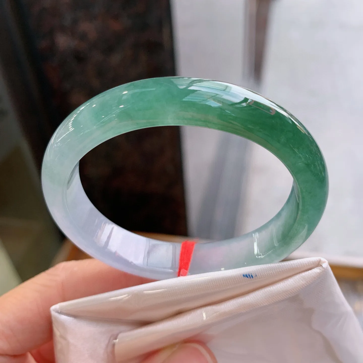 贵妃冰紫冰油  尺寸：53/46/11.5/7.3mm
