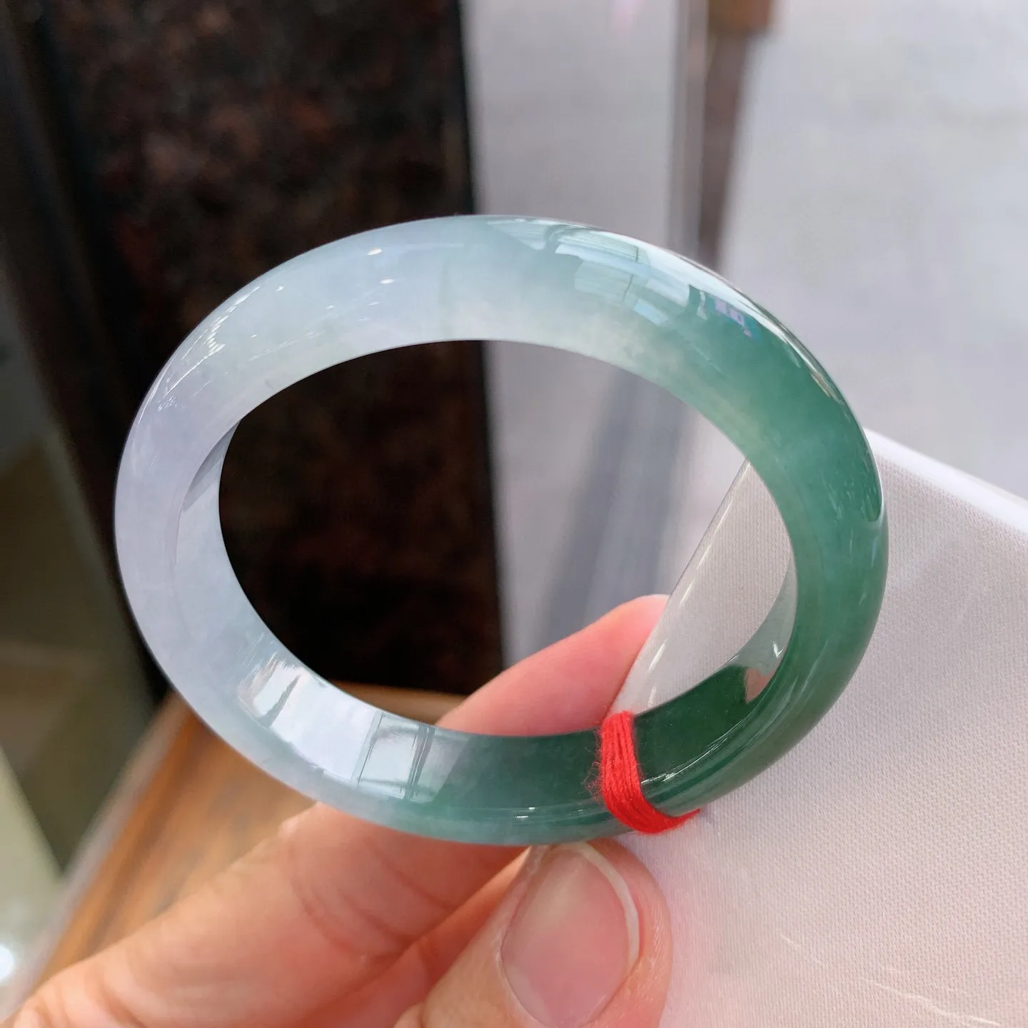 贵妃冰紫冰油  尺寸：53/46/11.5/7.3mm