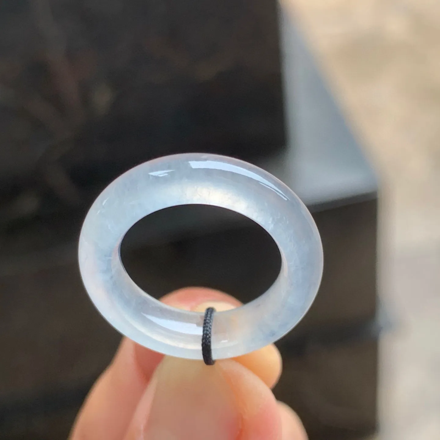 白冰指环 冰透干净