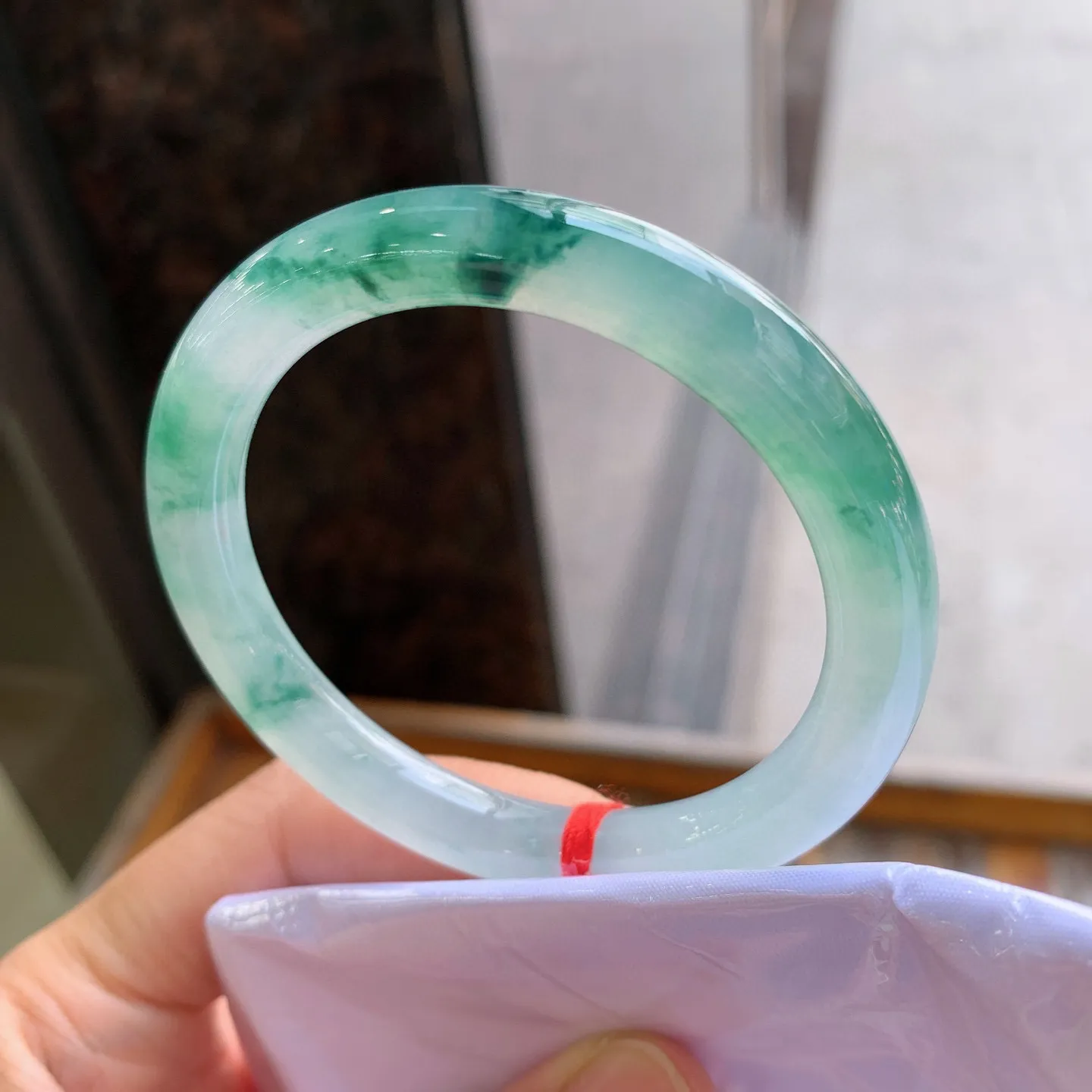 圆条冰飘花 尺寸：51.5/8.2mm