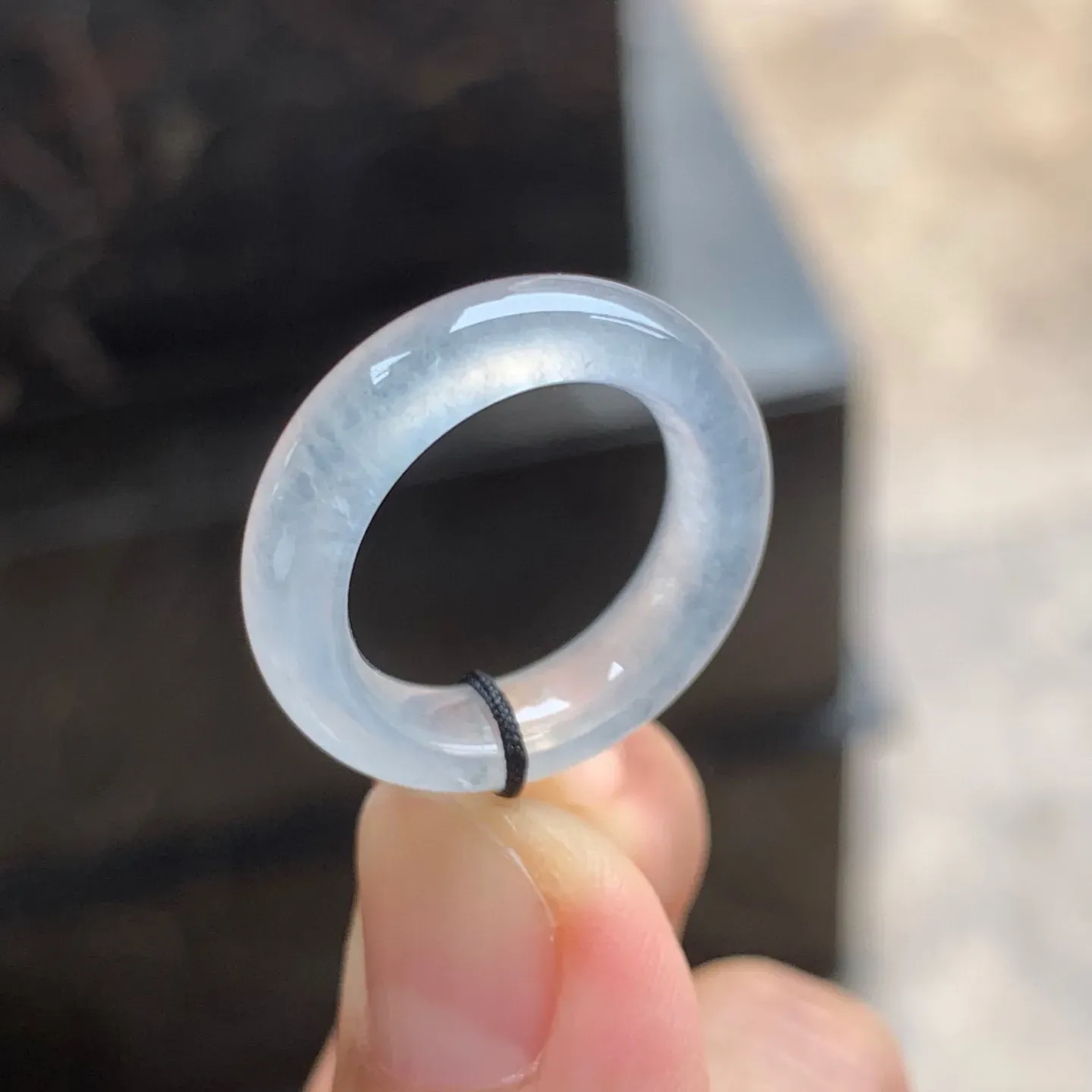 白冰指环 冰透干净
