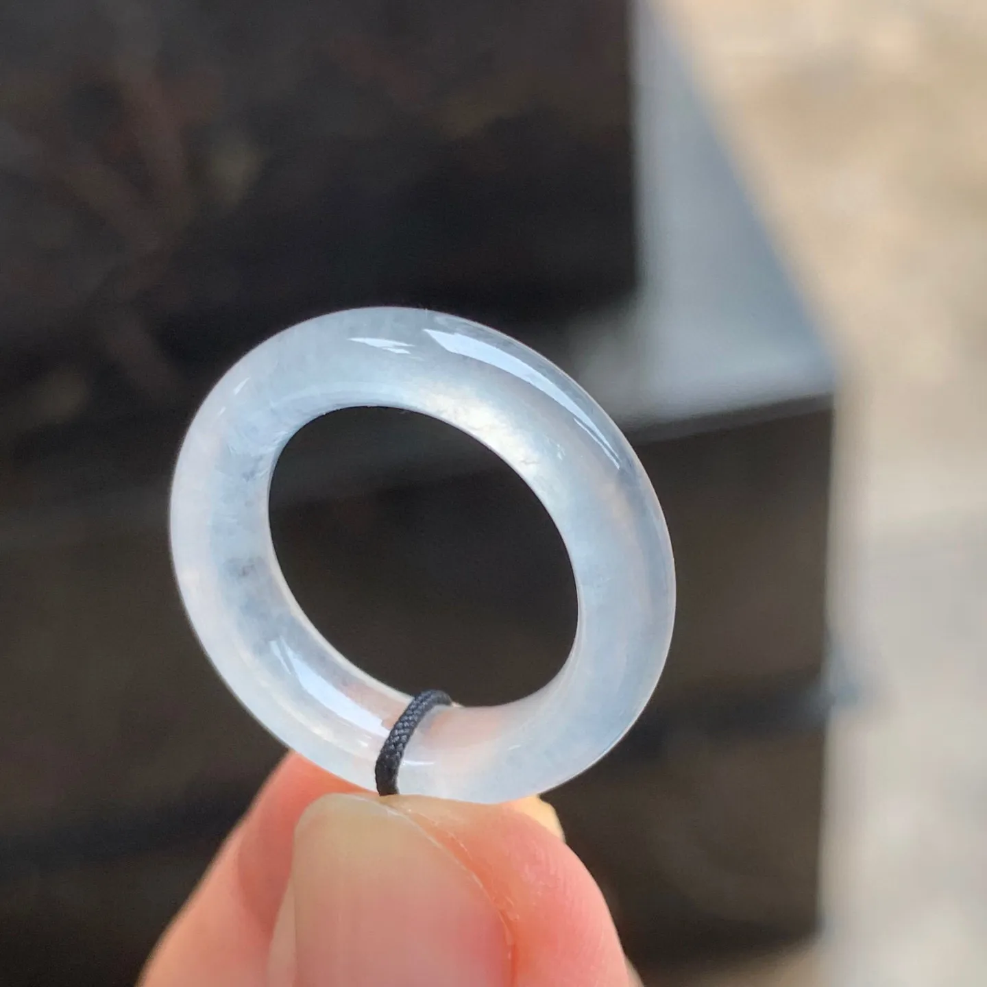 白冰指环 冰透干净
