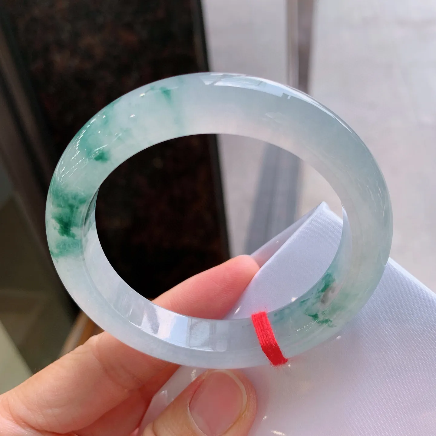 正圈冰飘花 尺寸：57.2/12.3/9.3mm
