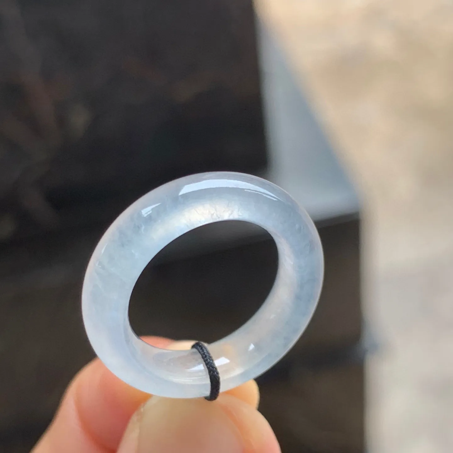 白冰指环 冰透干净
