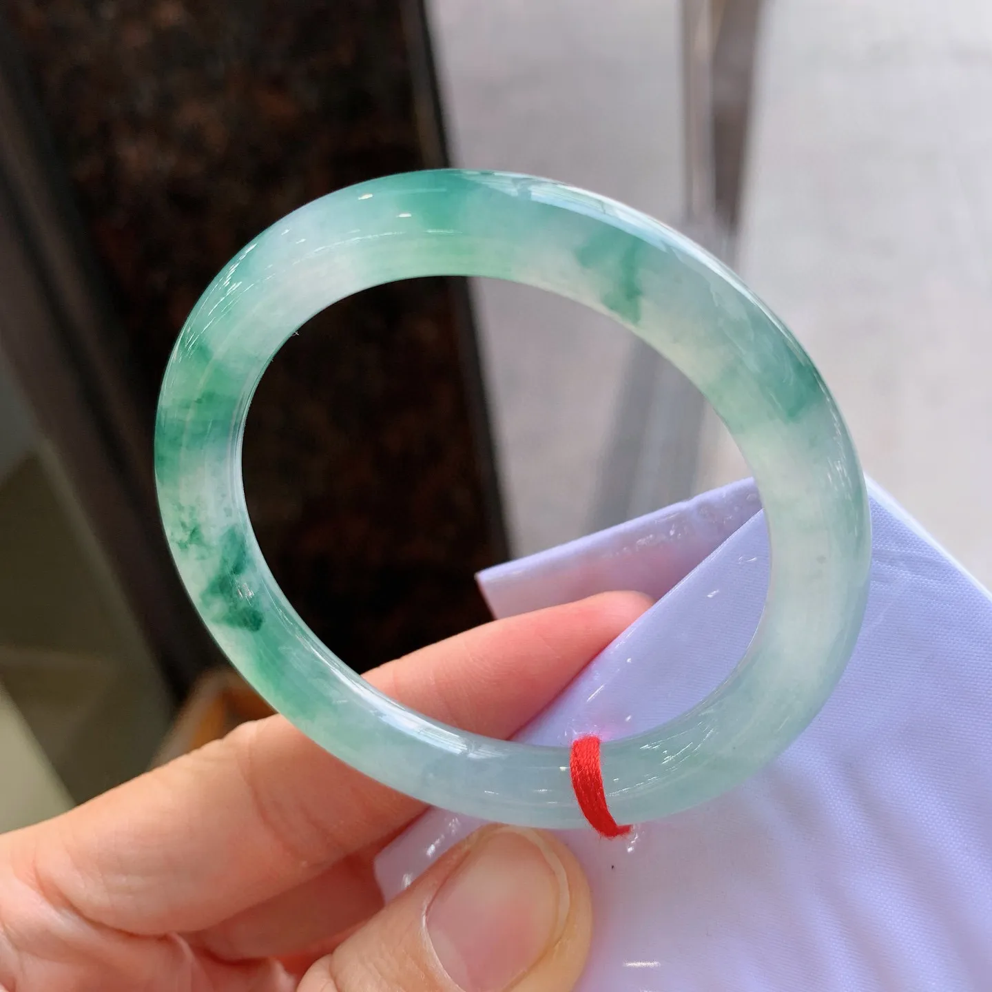 圆条冰飘花 尺寸：51.5/8.2mm
