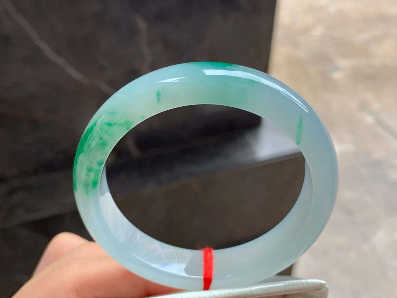 55-12.5-7.5

绿花手镯^_^种水足 清新