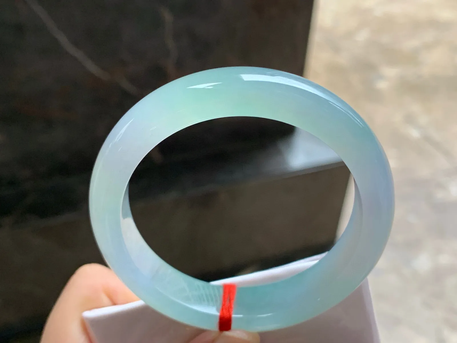 55-12.9-8.2

冰种春带彩手镯^_^种水好