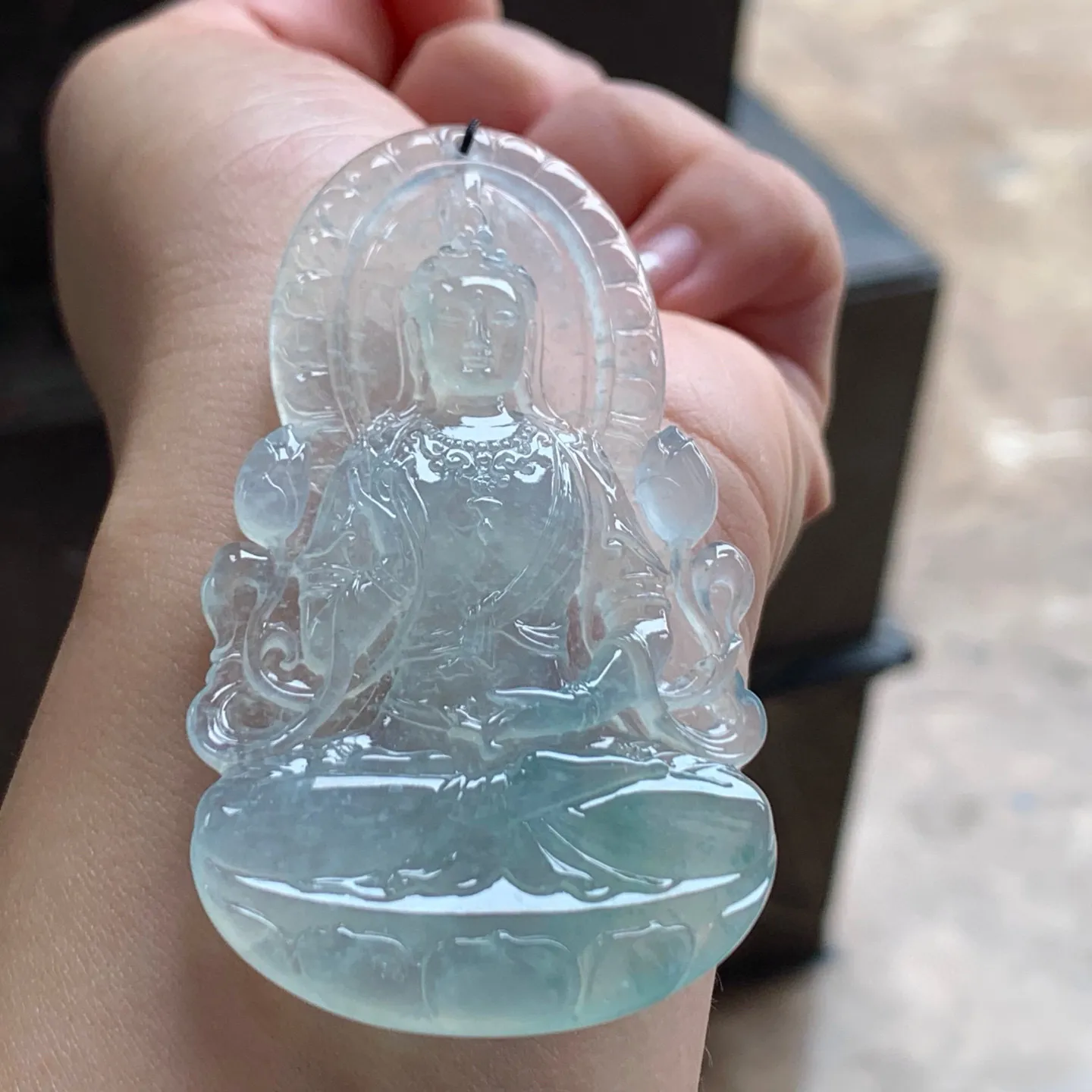 冰种观音
 佩戴大气～冰味十足