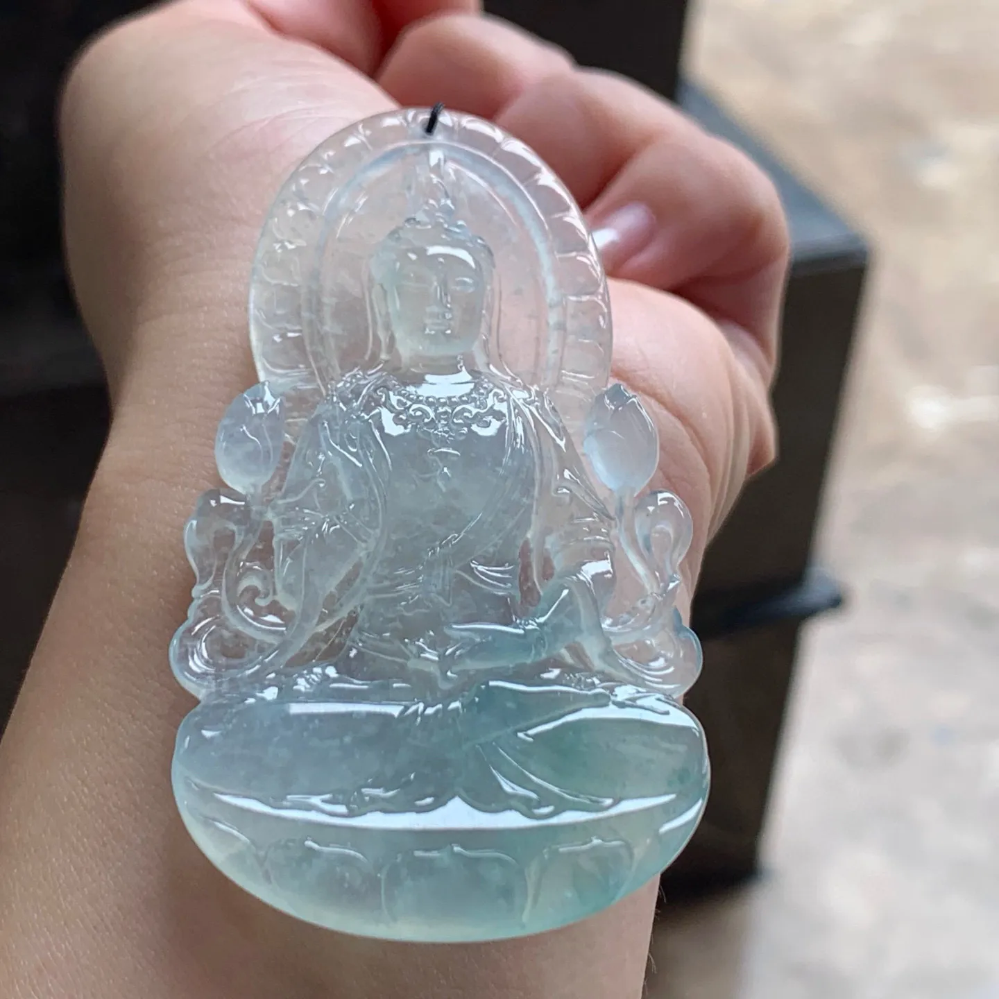 冰种观音
 佩戴大气～冰味十足