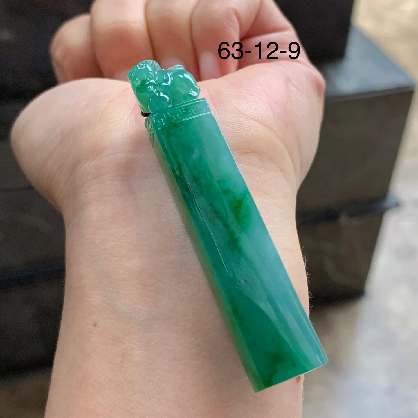 辣绿色印章
 特色～