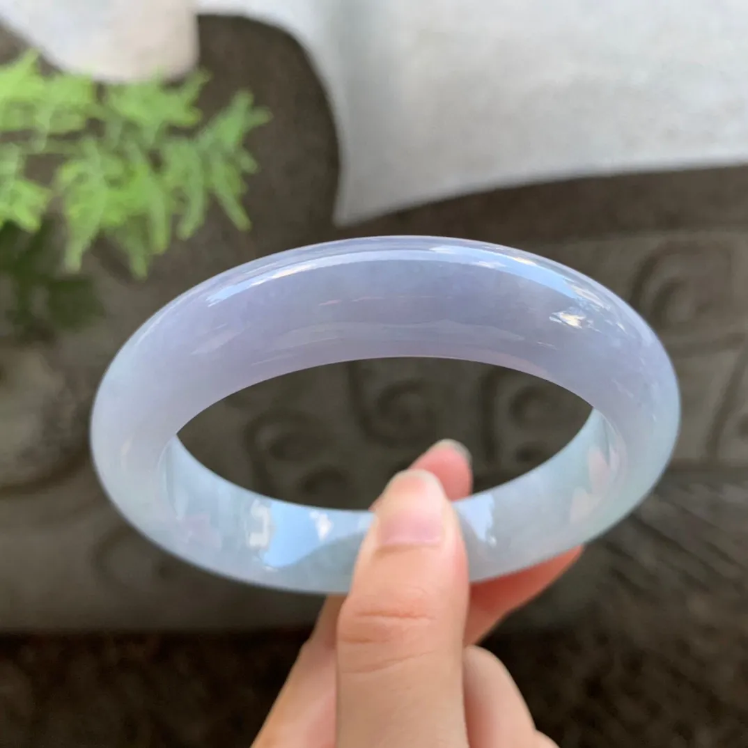 大圈口 59.6-13.6-9.3【茄紫正圈手镯】正圈59 60可戴