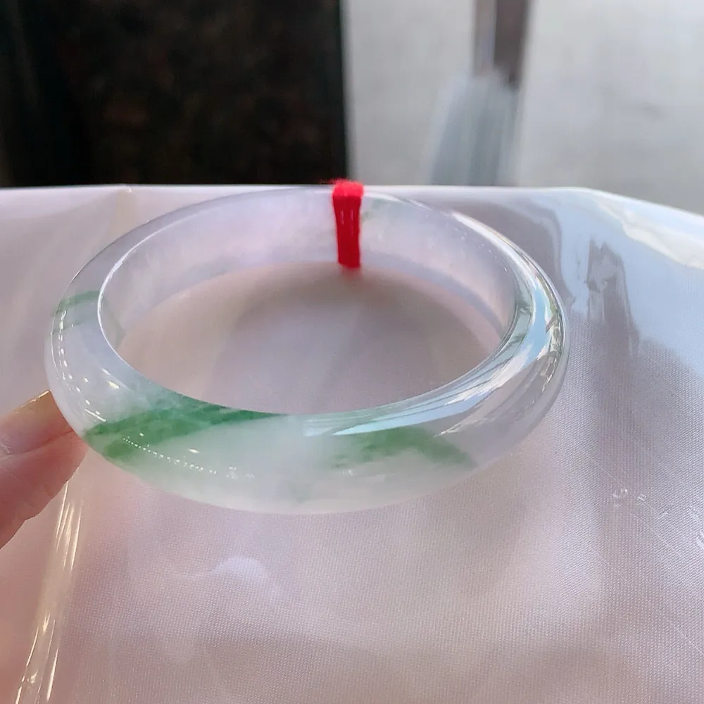 正圈高冰紫罗兰飘花 无瑕 尺寸:53.8/11.8/8.1 种色俱佳🥰🥰