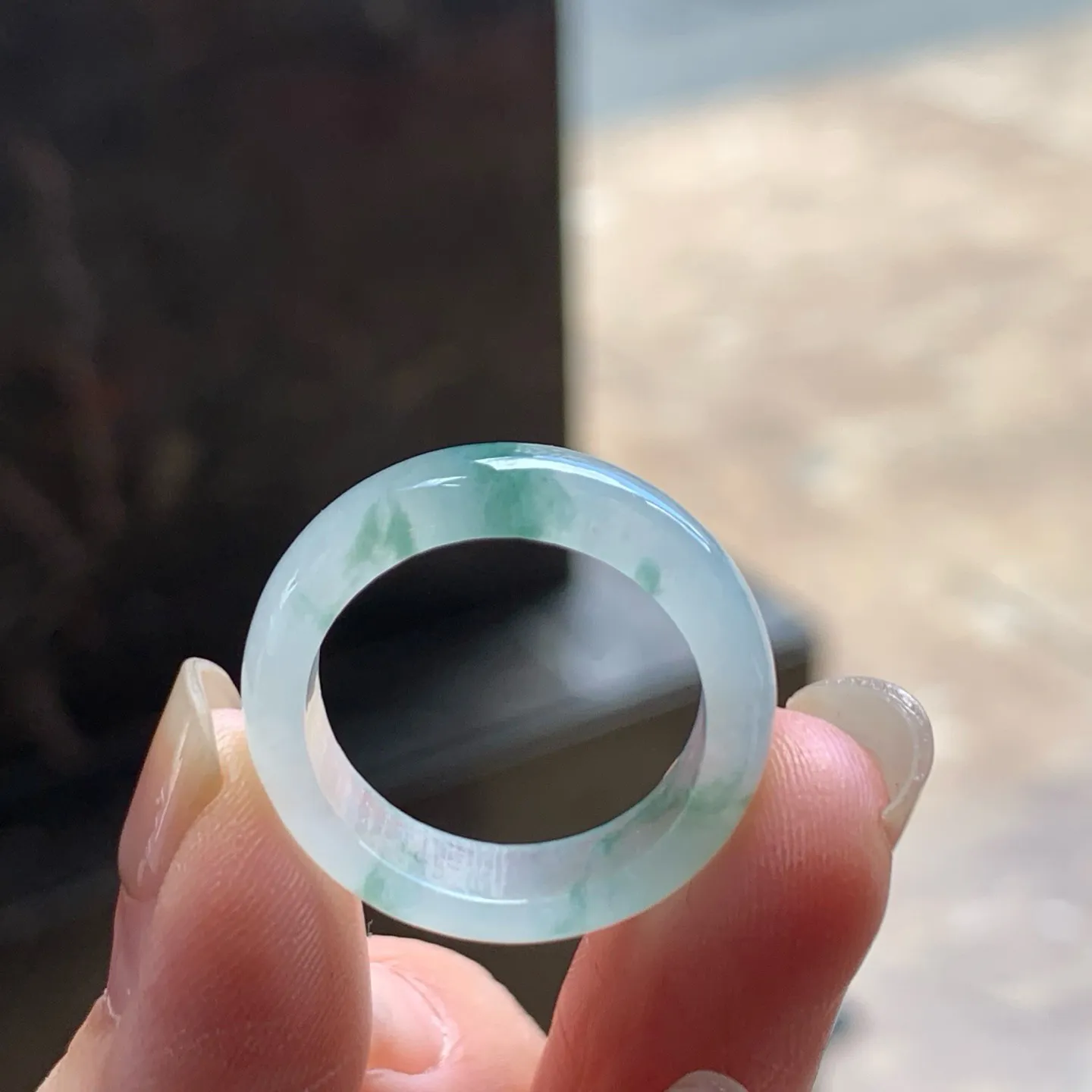 冰种飘花指环
种好水润 干净清爽