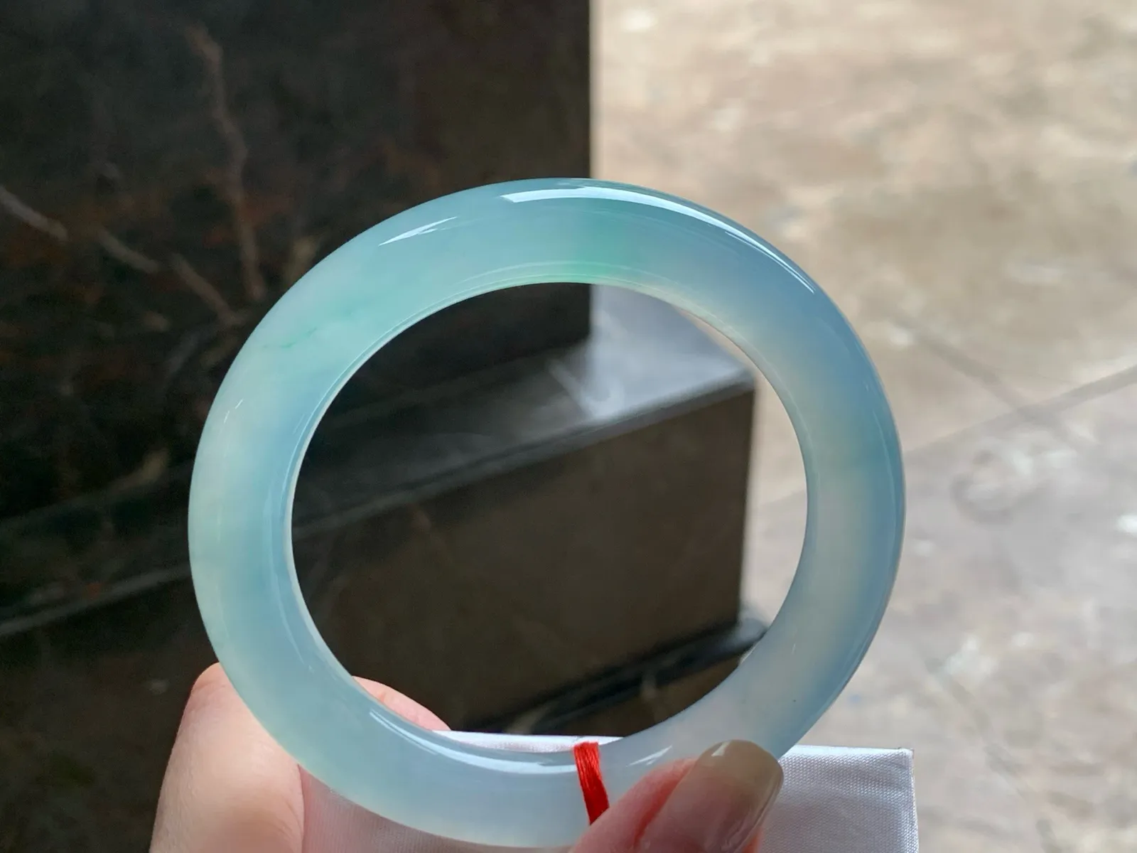 冰种飘色福镯
种老57.5/11
