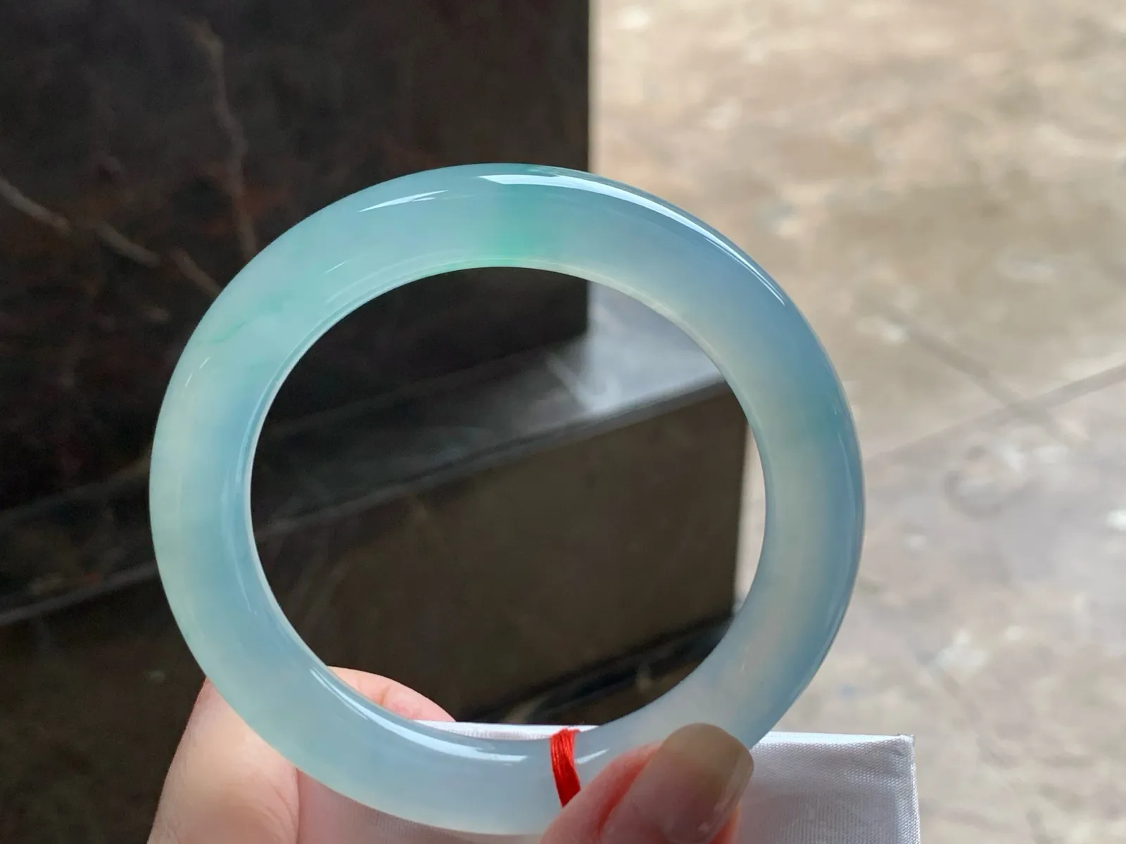 冰种飘色福镯
种老57.5/11