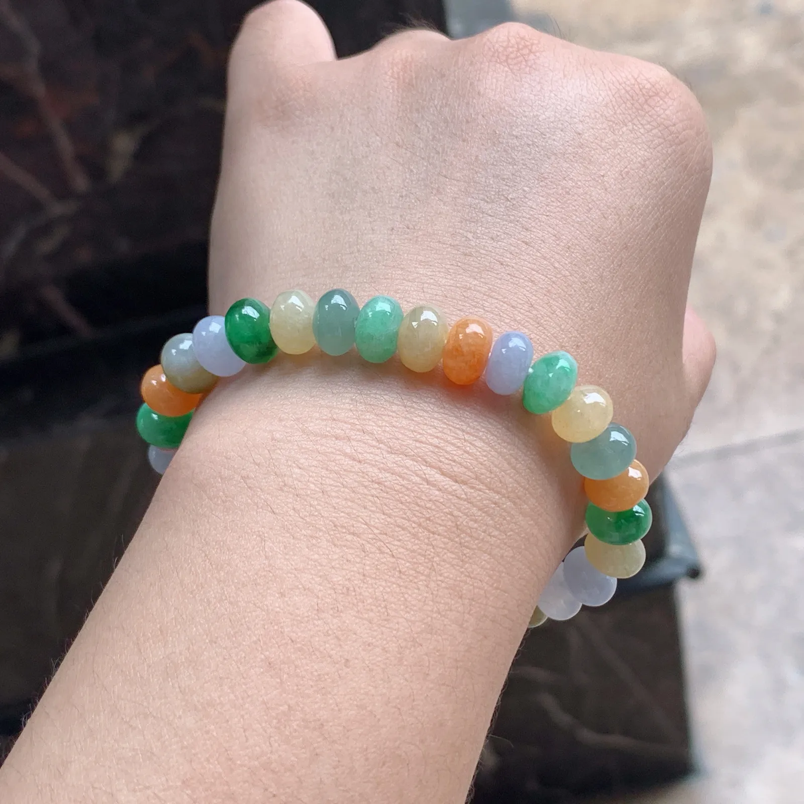 糯冰种多宝手串