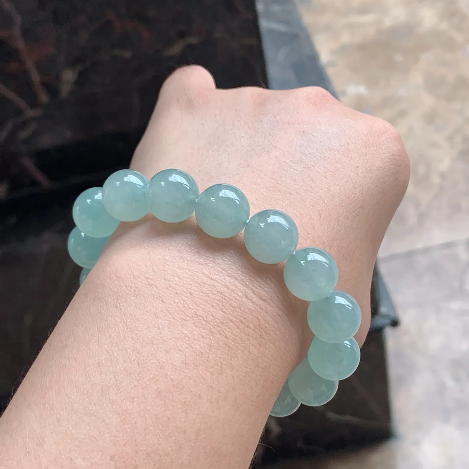 冰种晴水手串