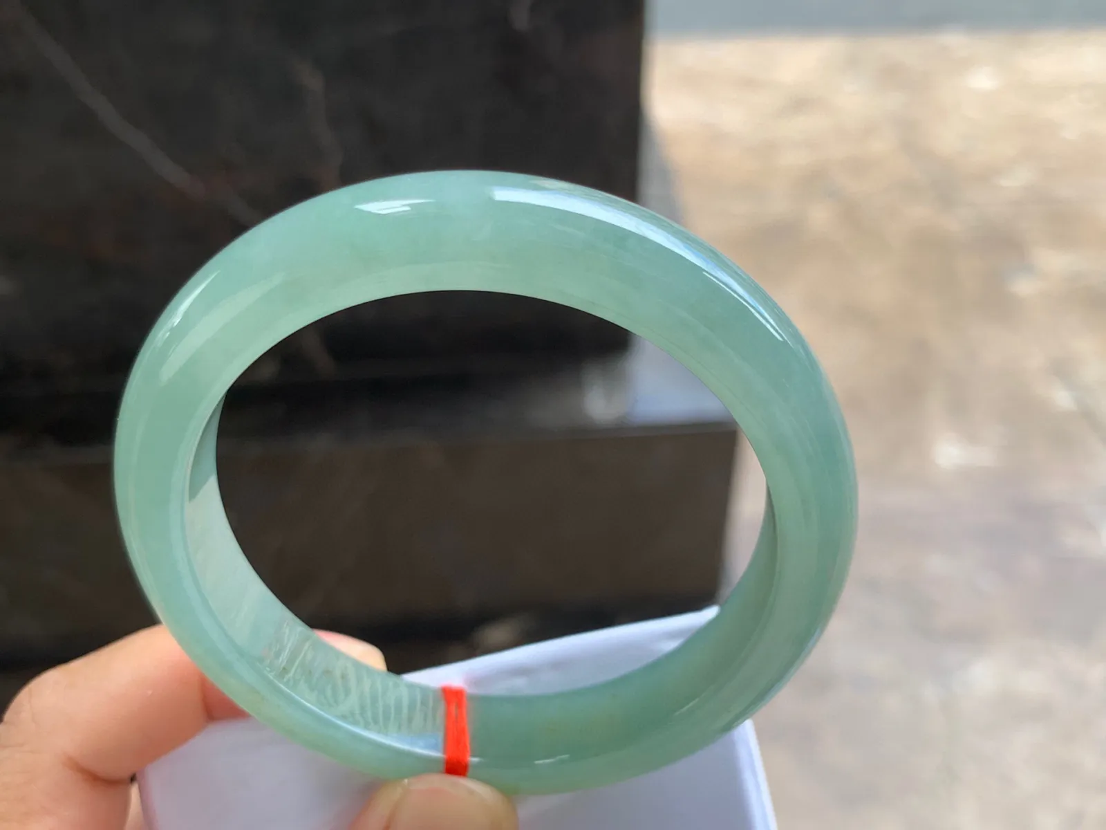 60-12-9mm
黄翡手镯 种好细腻 水润