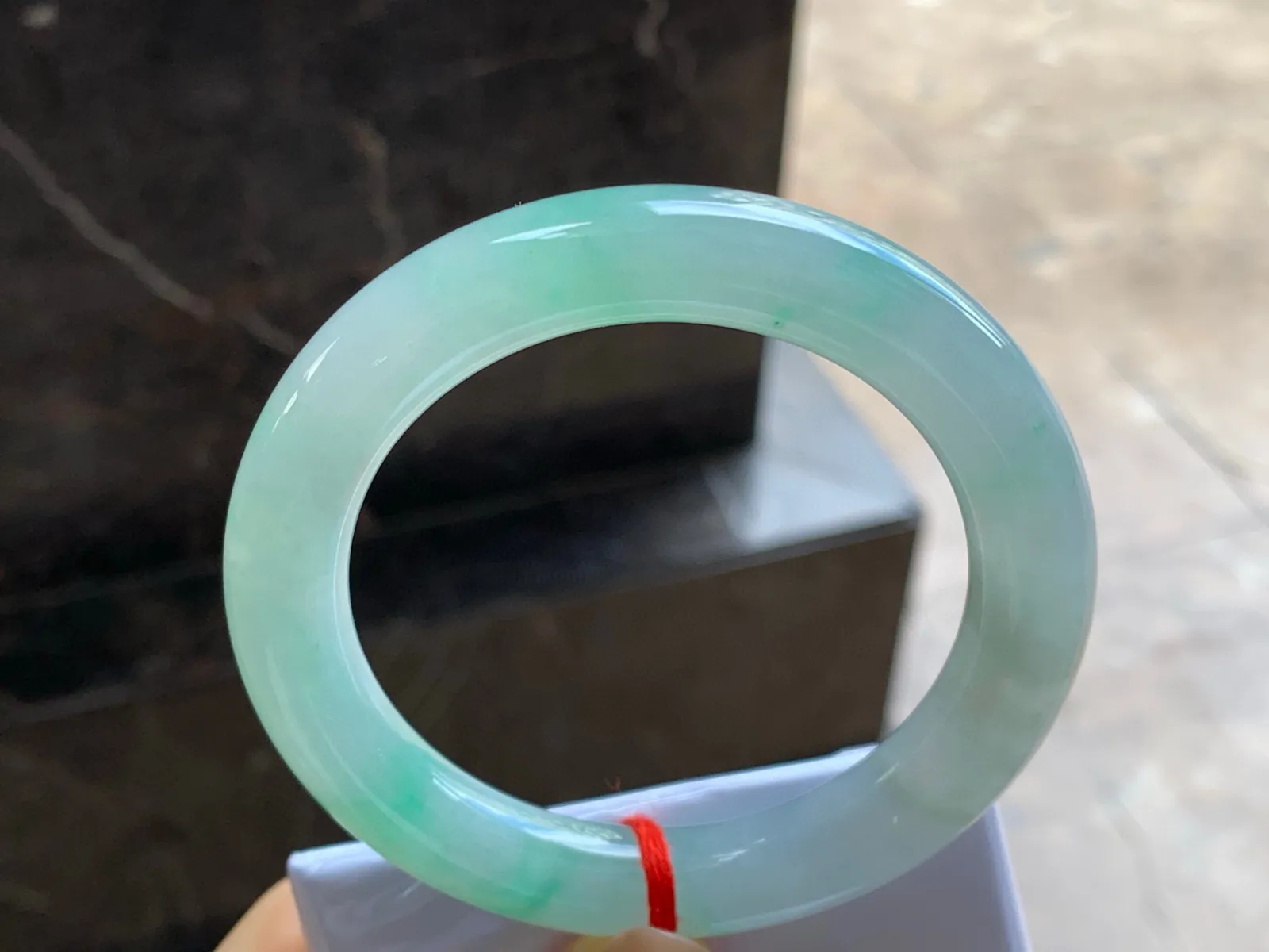 带色圆条手镯
尺寸：59.2-11.5mm
有种有色～正圈60也可以戴