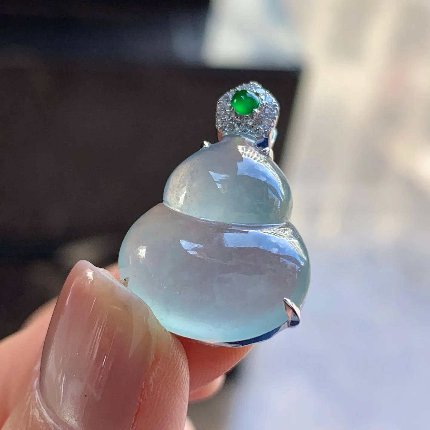 冰种葫芦
一生福禄～