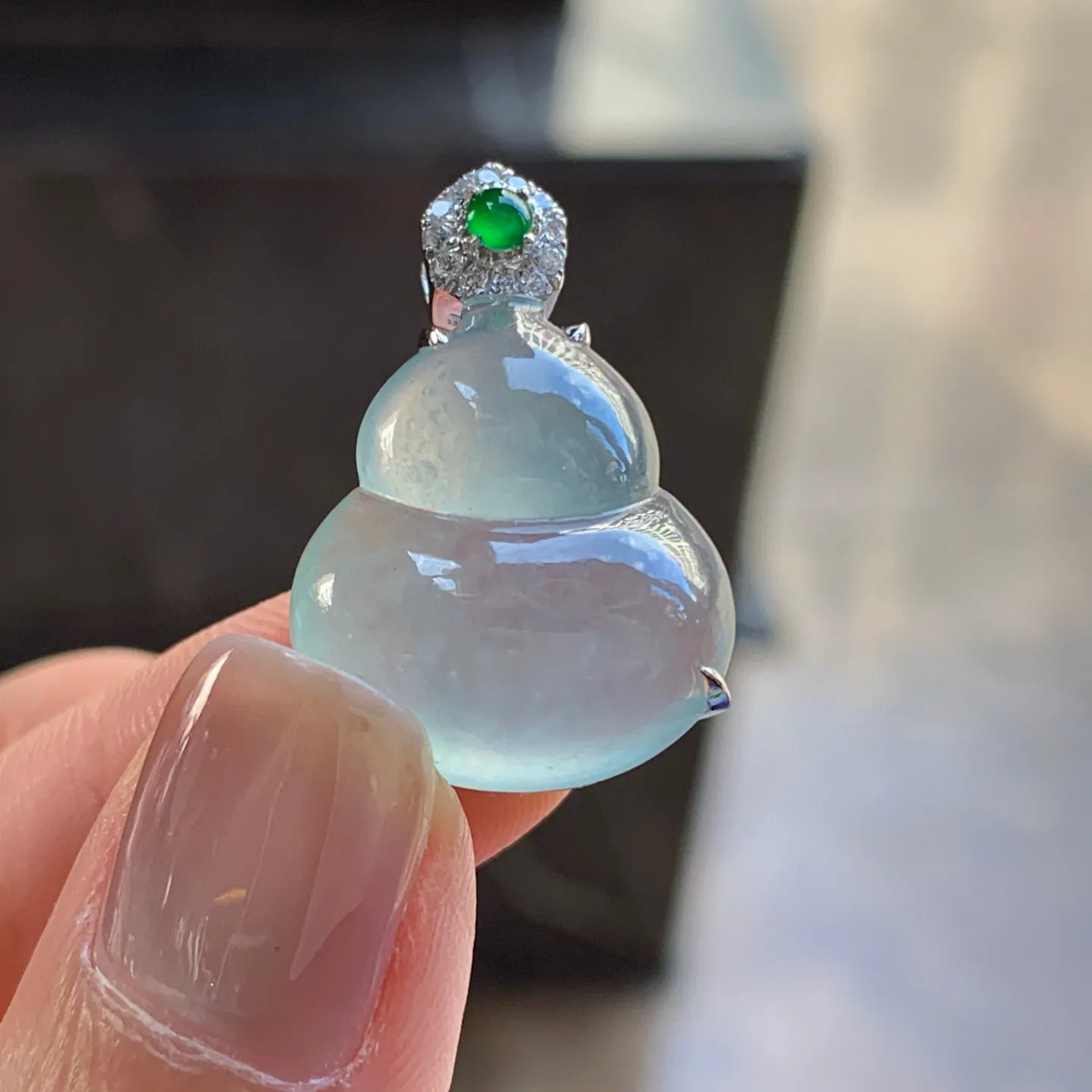 冰种葫芦
一生福禄～