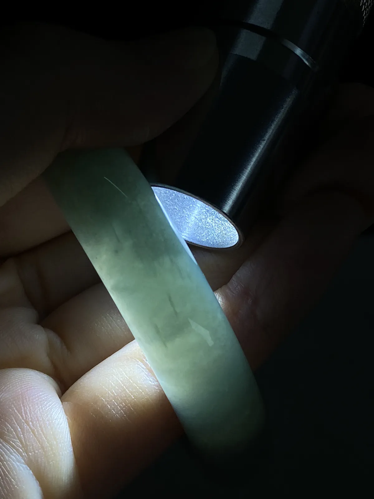 正圈53.8圈口，翡翠手镯