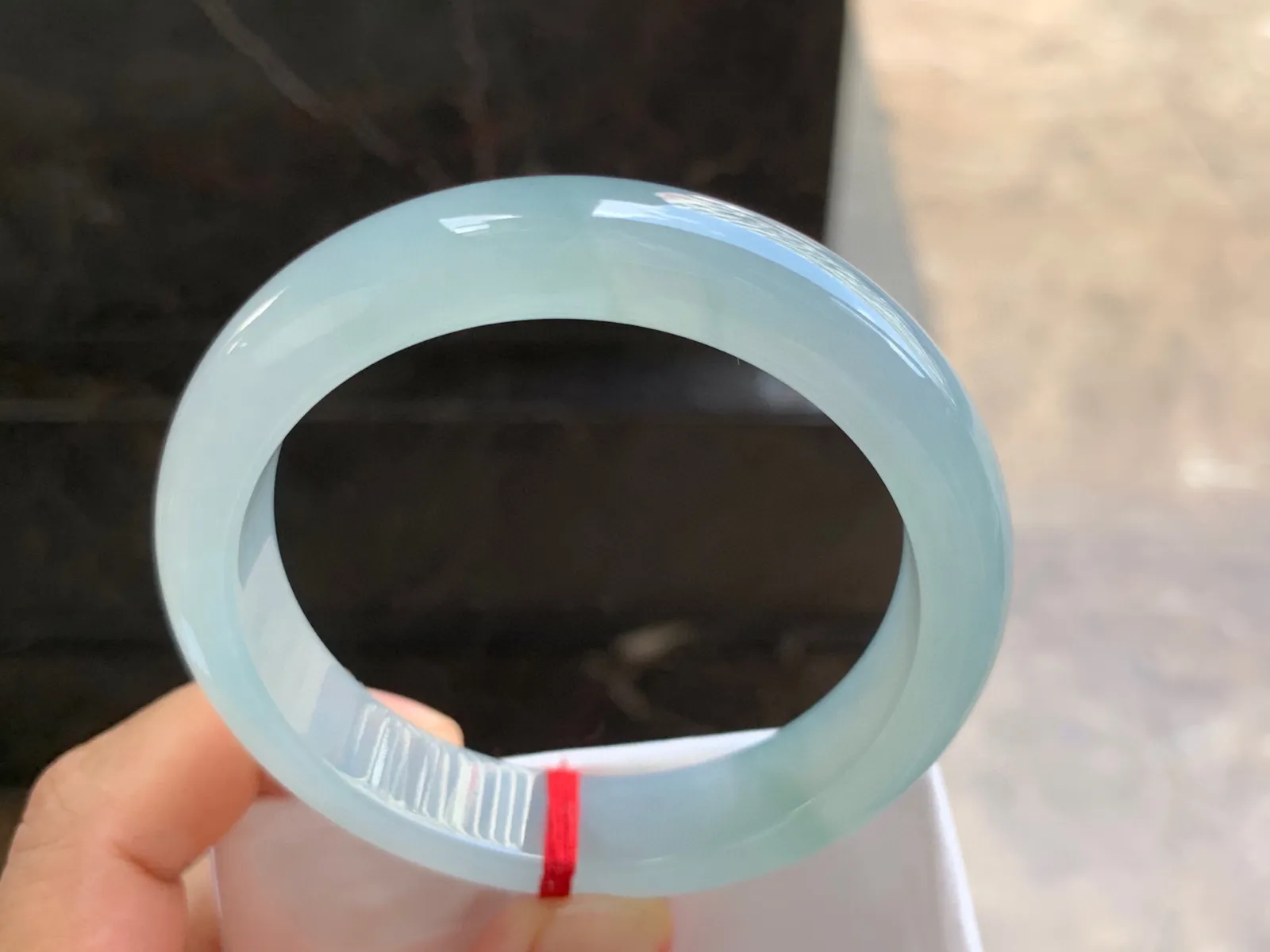 57-13-8mm
冰种手镯 冰透莹润  水润 清爽