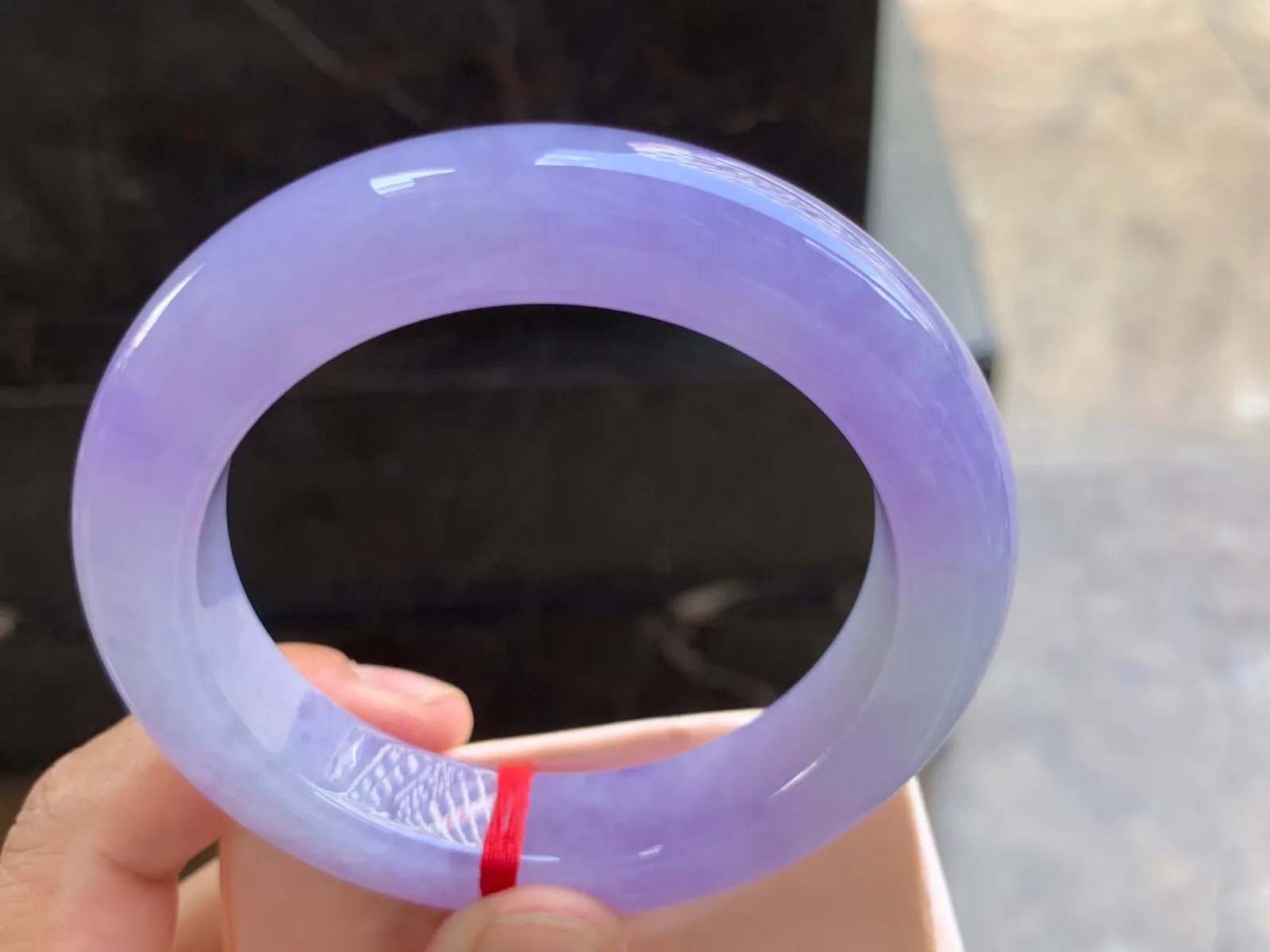 57.5-13-11mm
紫罗兰手镯 颜色艳丽 条形优秀 上手高贵大气