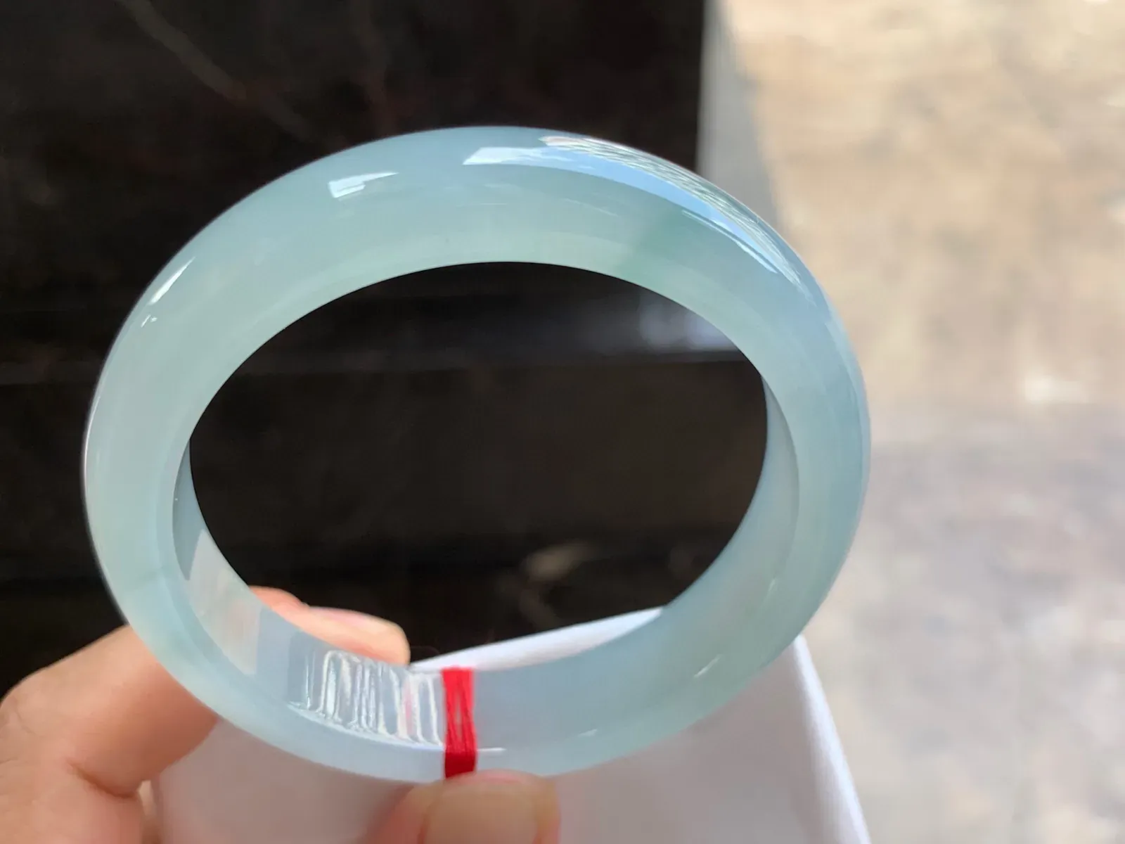 57-13-8mm
冰种手镯 冰透莹润  水润 清爽