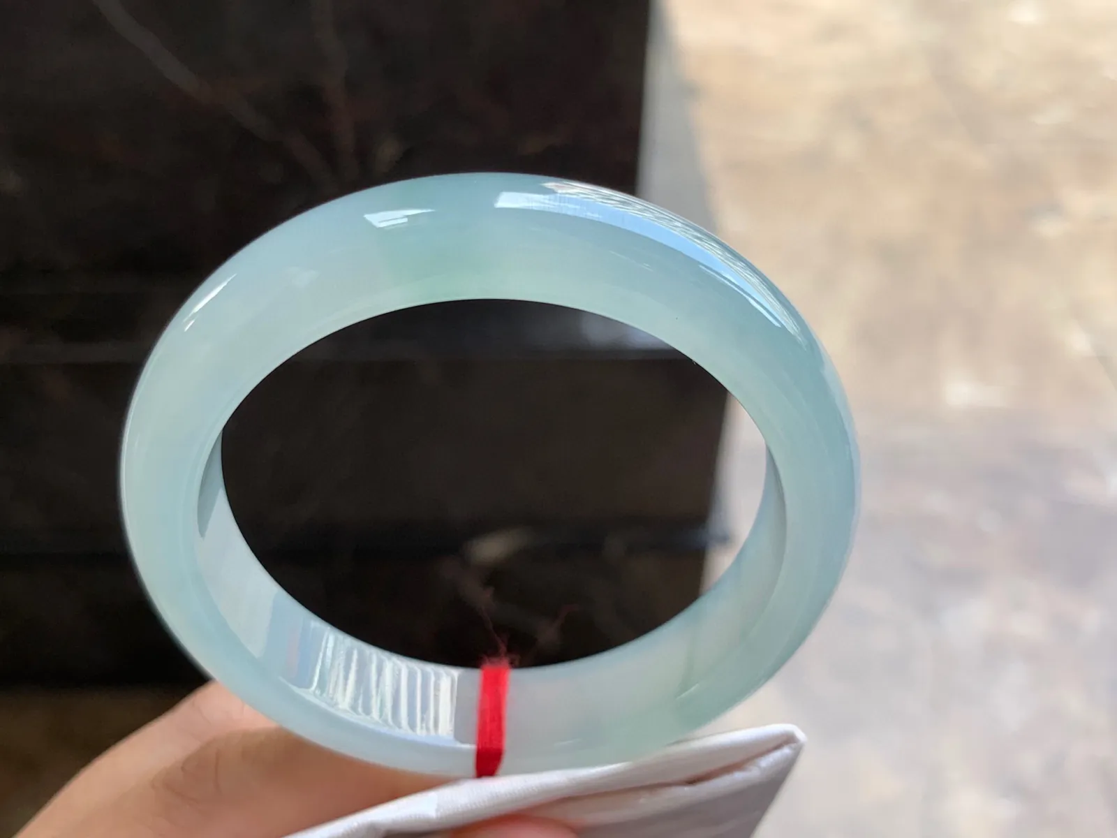 57-13-8mm
冰种手镯 冰透莹润  水润 清爽