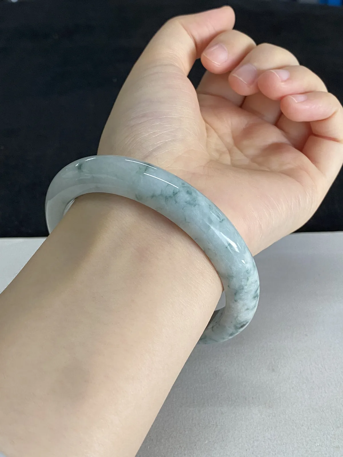 正圈59.8圈口，翡翠手镯
