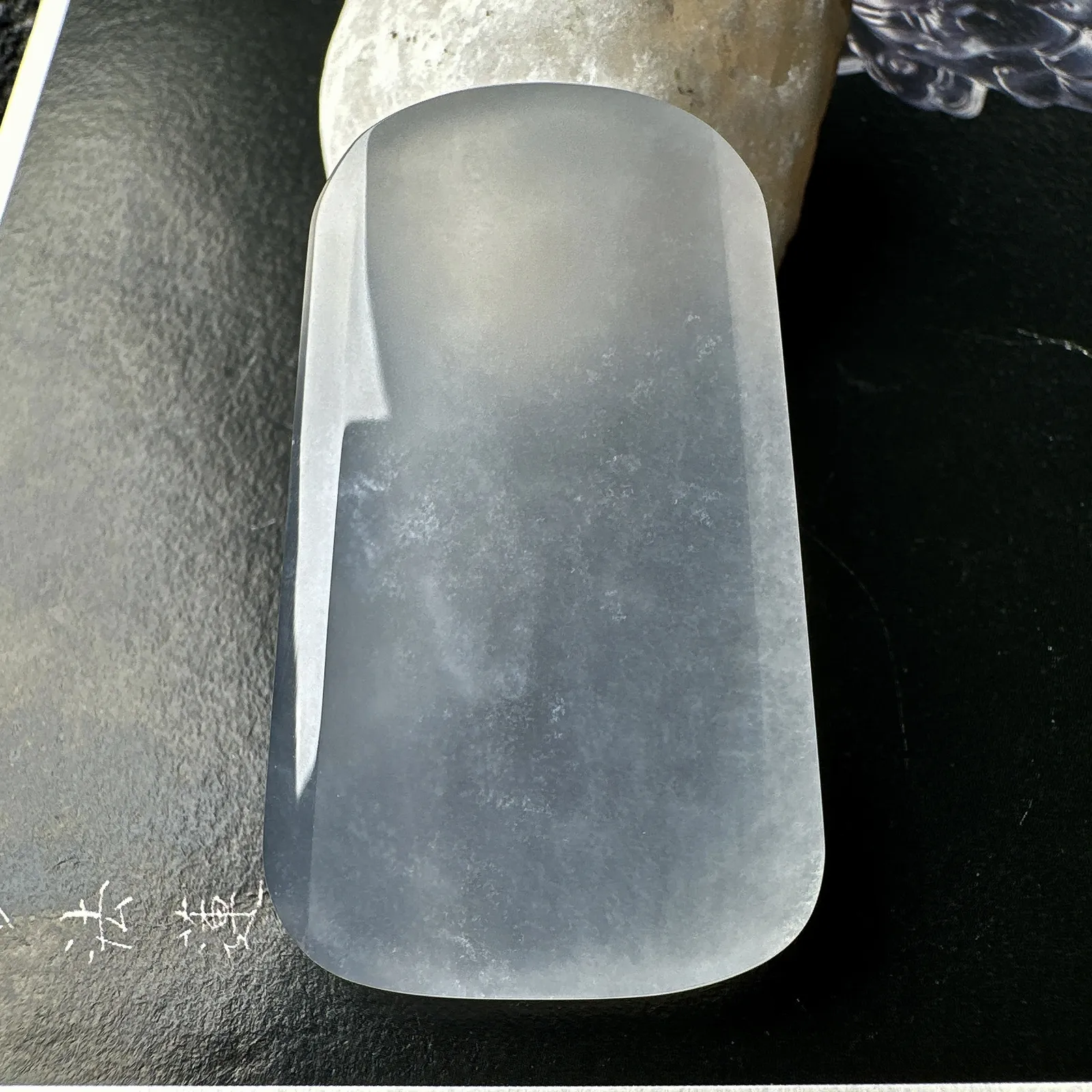 【冰种无事牌】老坑雪花棉，种地优秀，质地细腻冰润，通透感上乘，冰胶俱佳