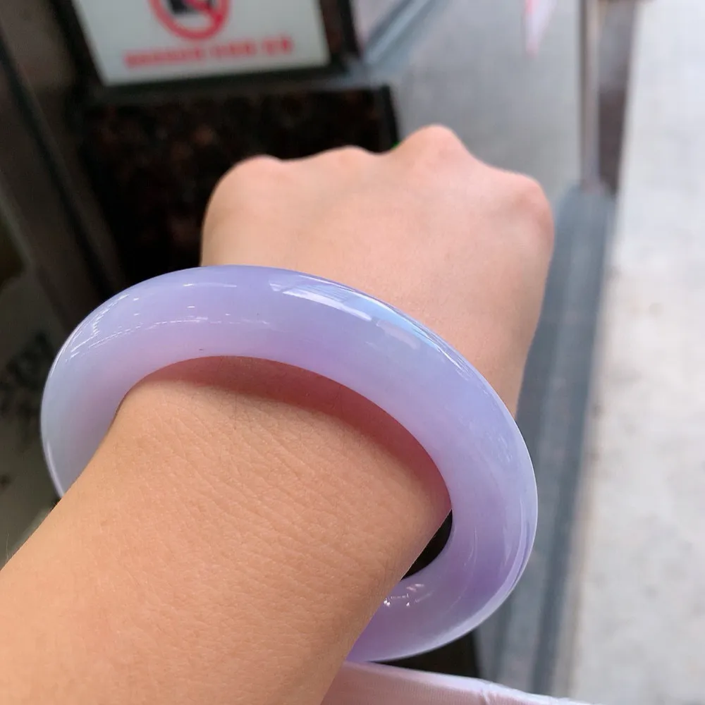 圆条满色紫罗兰 无瑕 尺寸:57.4/12.9 超美🥰🥰