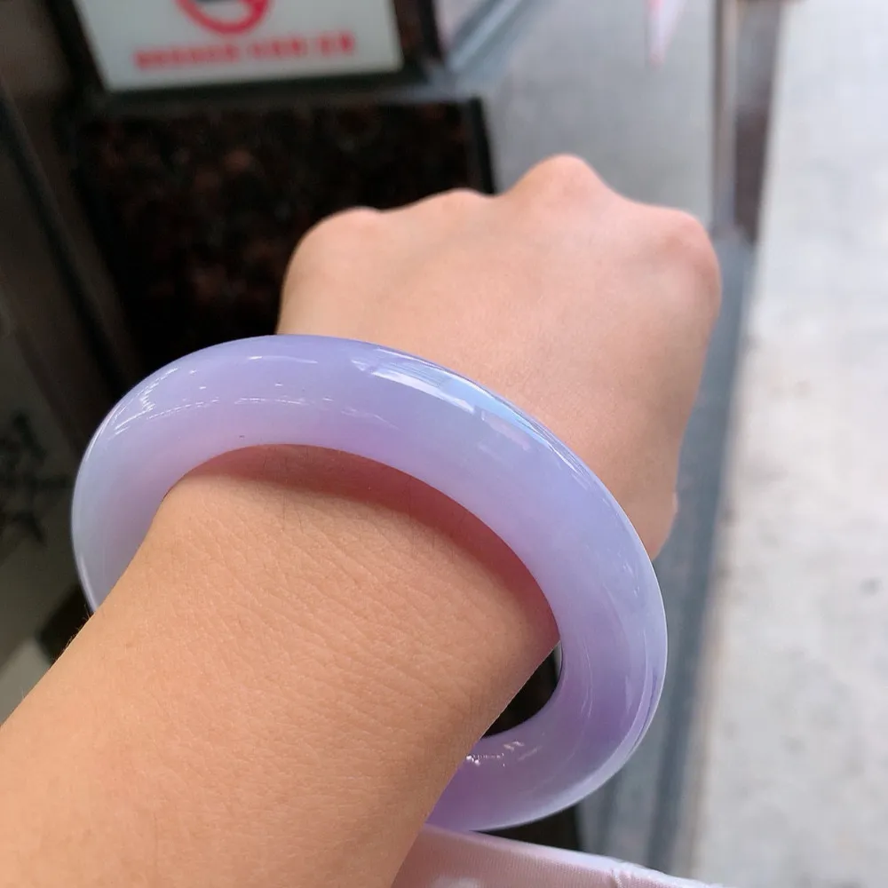 圆条满色紫罗兰 无瑕 尺寸:57.4/12.9 超美🥰🥰
