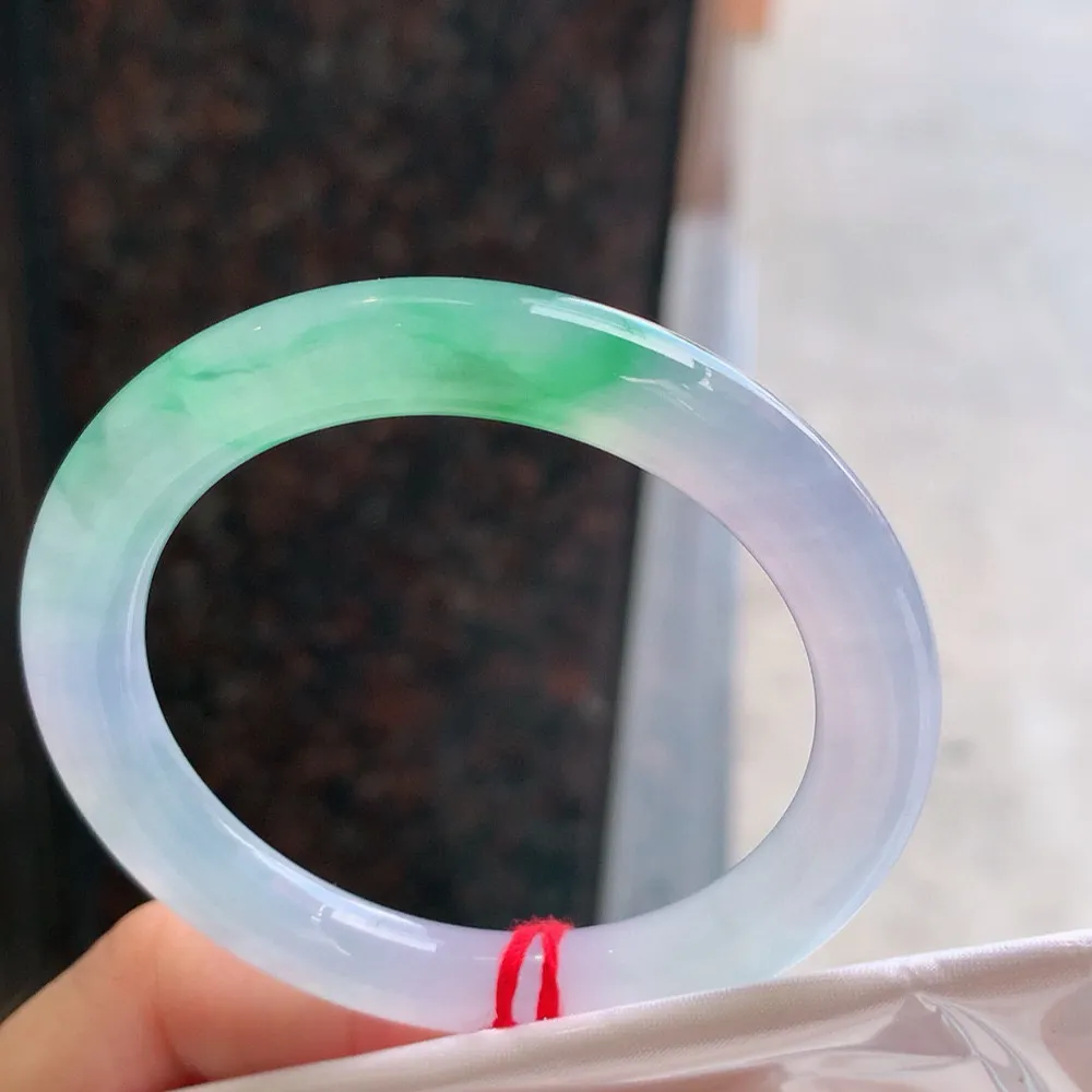 圆条高冰春彩 一丝棉絮 尺寸:50.1/8.6 种色俱佳🥰🥰