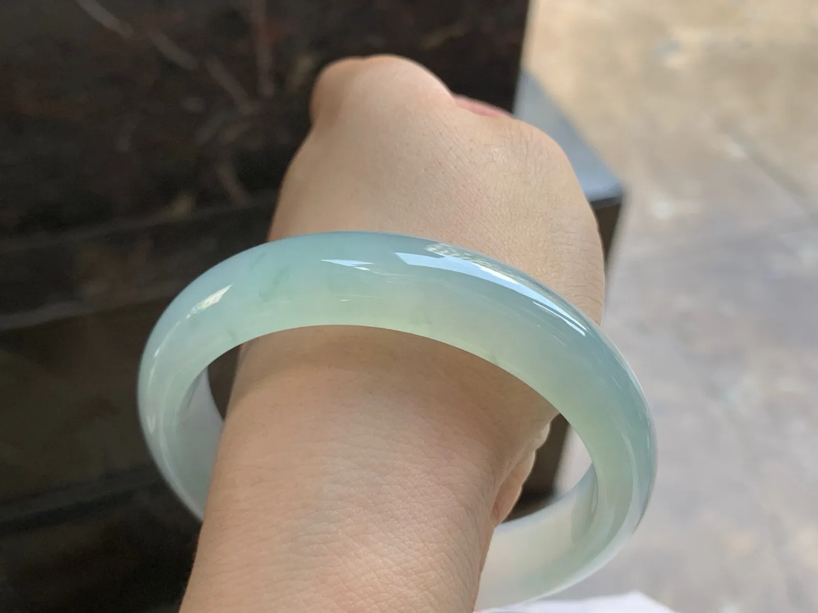 58-13.7-7.8

冰晴水手镯^_^种水冰透
