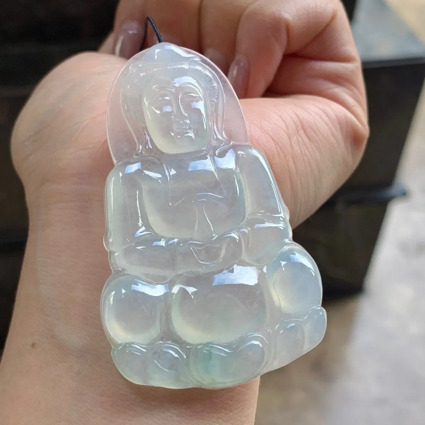 冰种观音^_^水润 清新 冰透