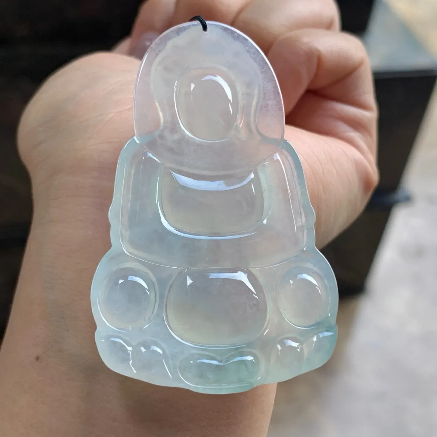 冰种观音^_^水润 清新 冰透