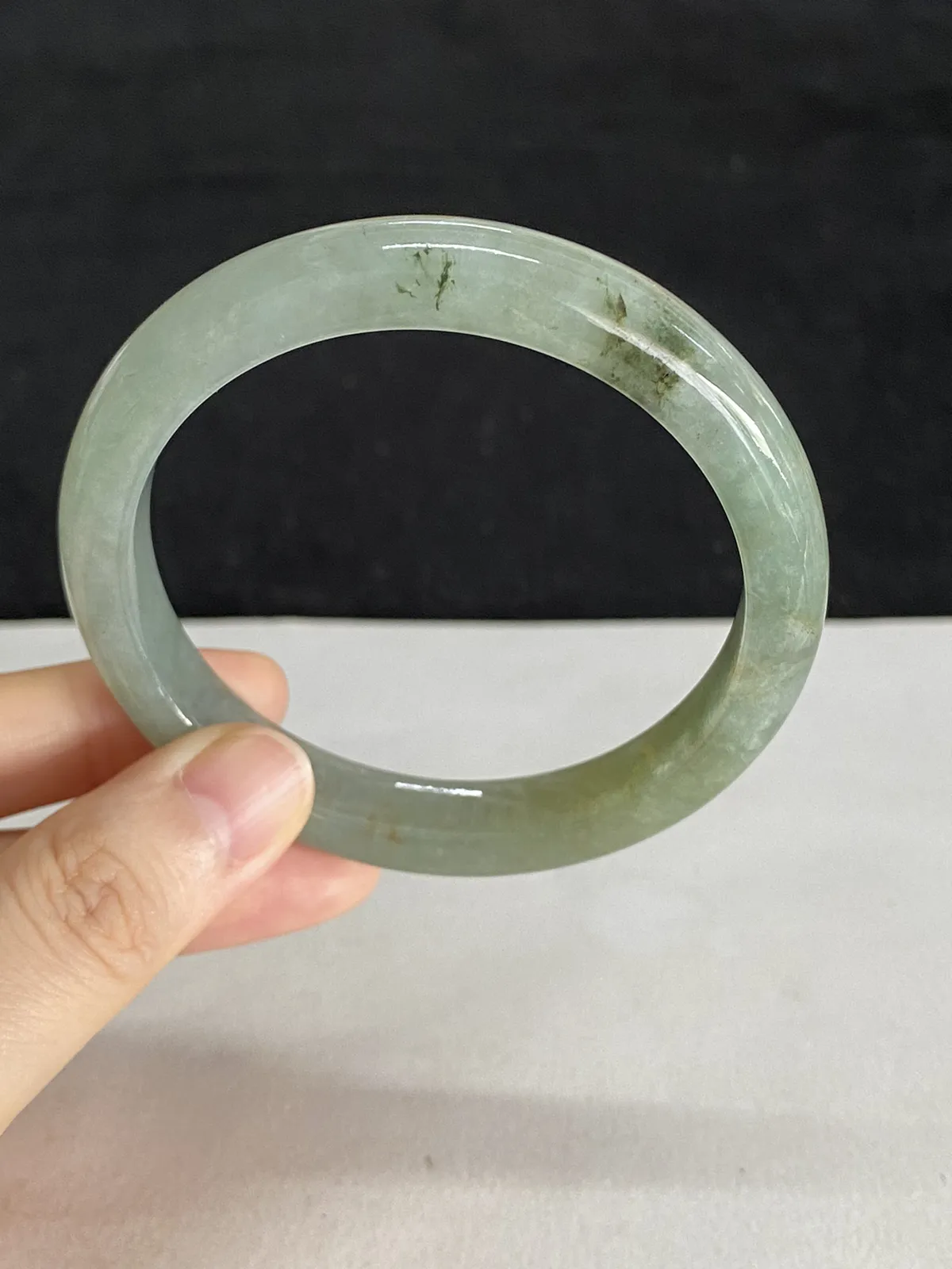 正圈56圈口，翡翠手镯