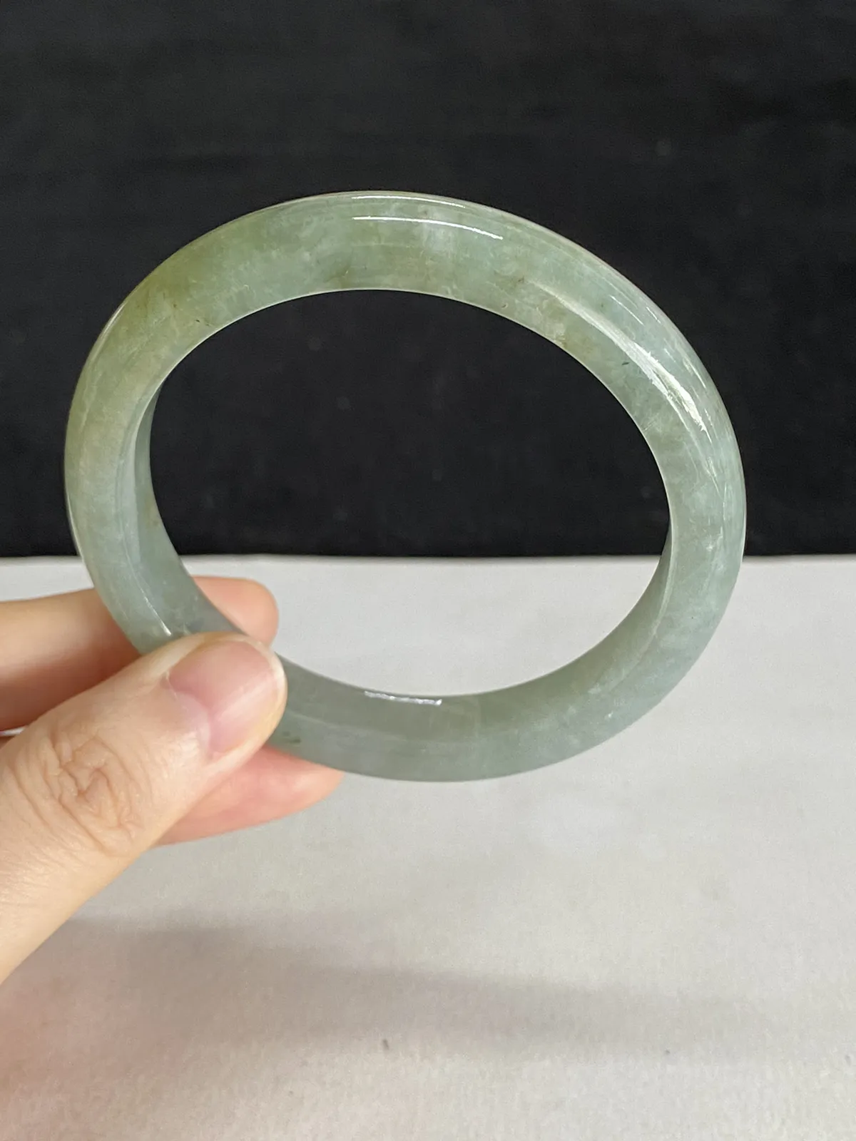 正圈56圈口，翡翠手镯