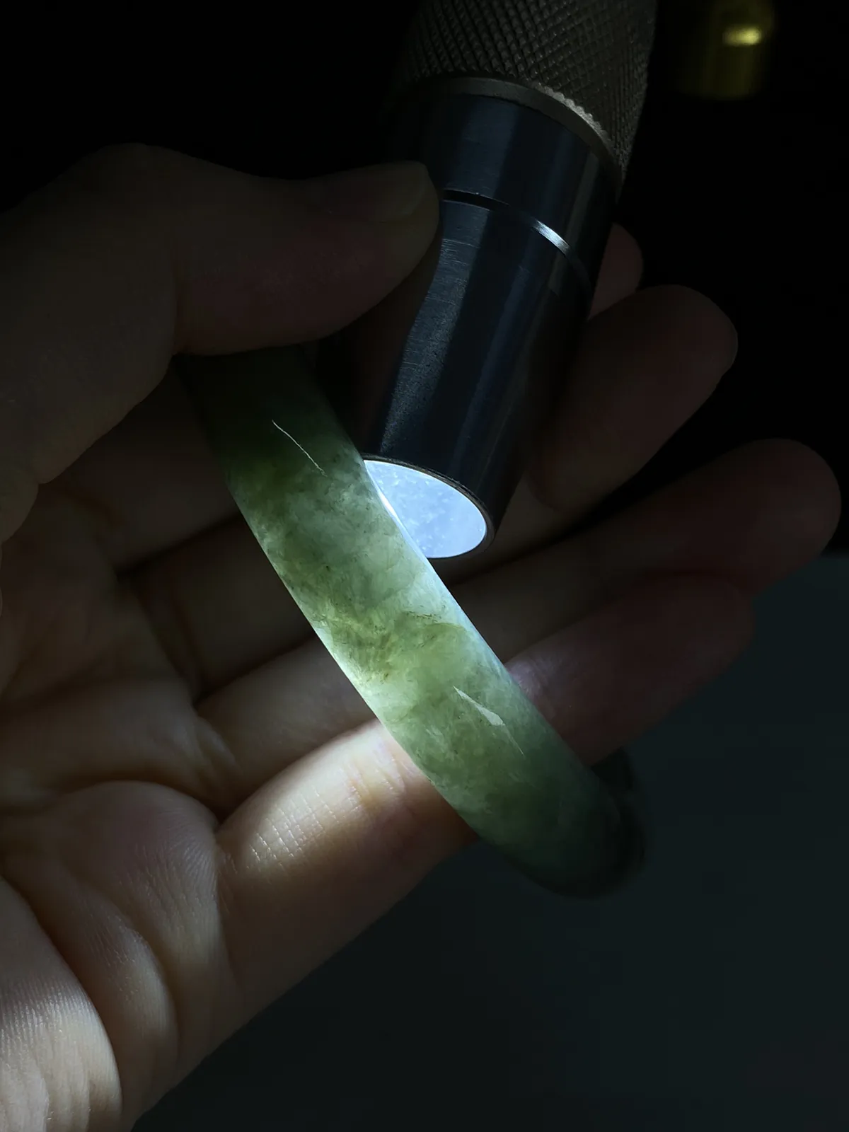 正圈56圈口，翡翠手镯