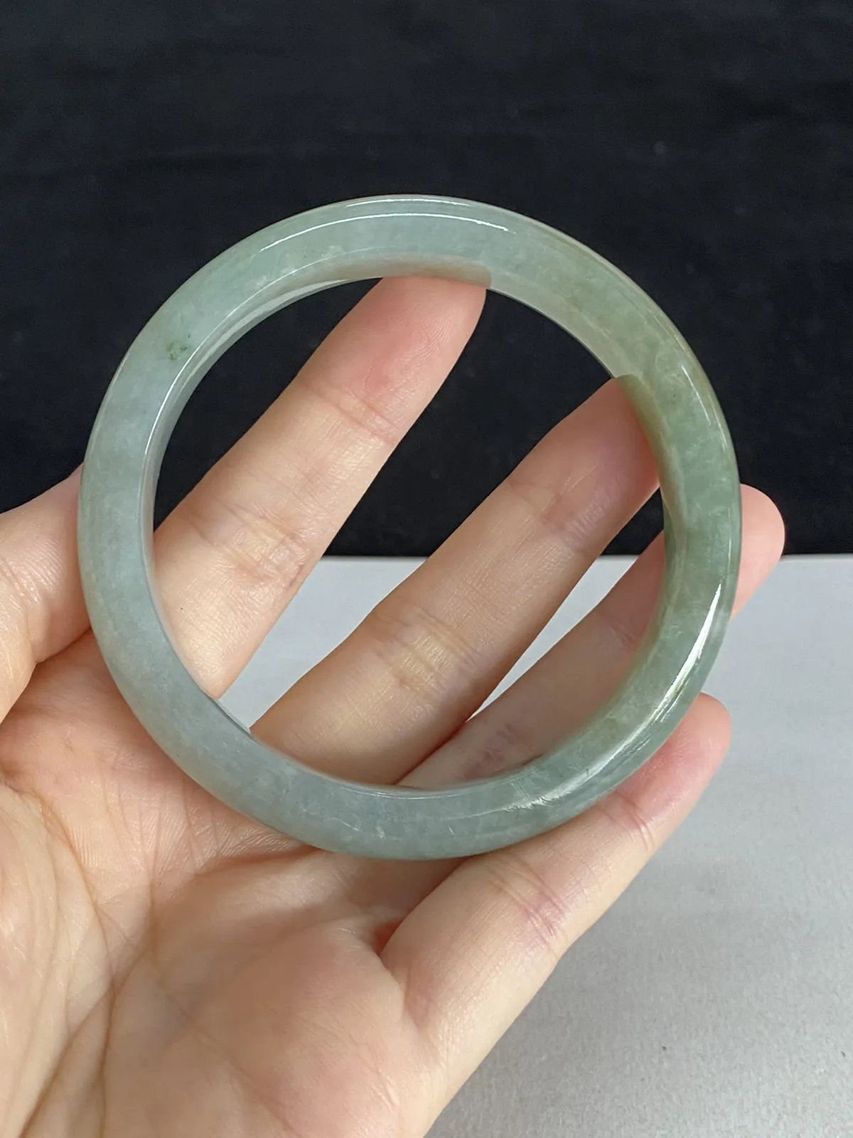 正圈56圈口，翡翠手镯