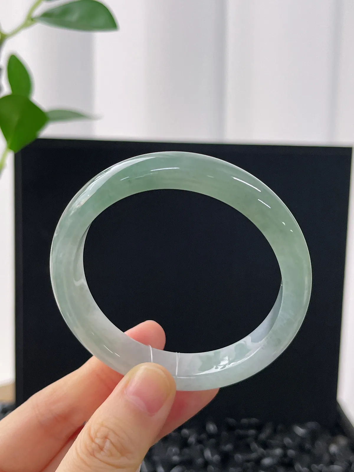 正圈54圈口，翡翠手镯