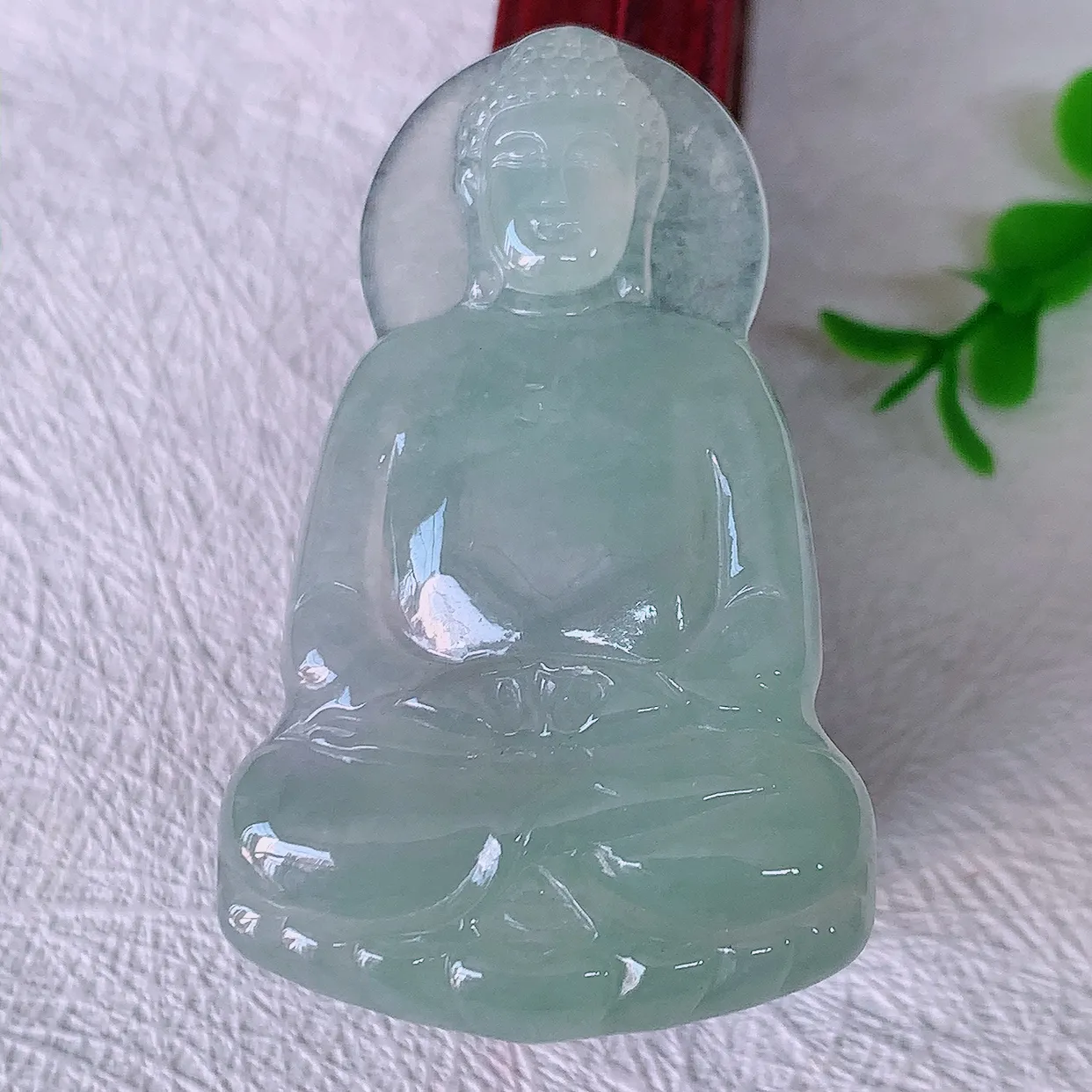 精品大日如来，冰种翡翠大日如来、佛祖，法相端庄静美，普度众生 #03.16