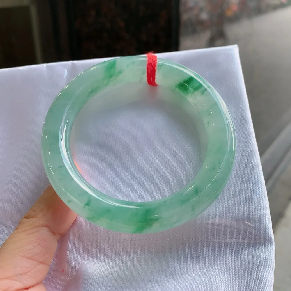 圆条高冰飘花 无瑕 尺寸:54.1/11.1 胶感十足🥰🥰