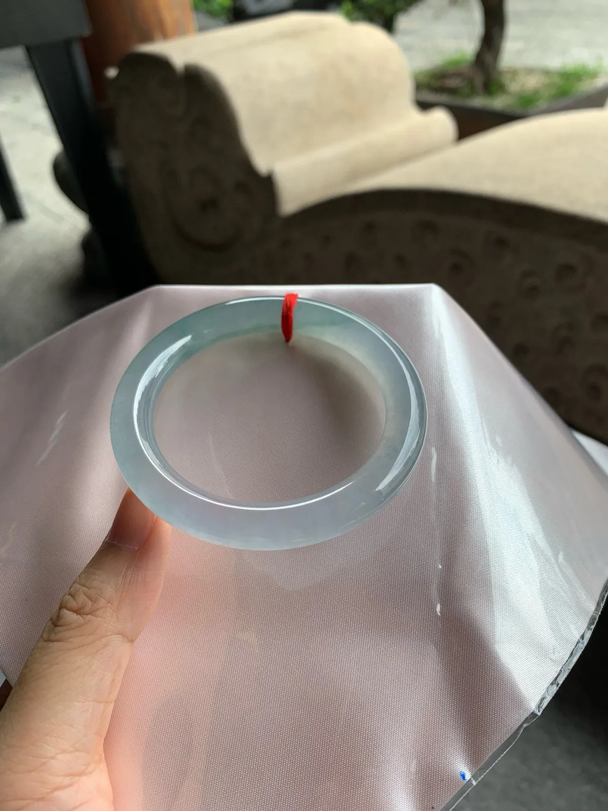 圆条玻璃刚圈 无瑕 尺寸:52.1/8.8 起强光 起刚 