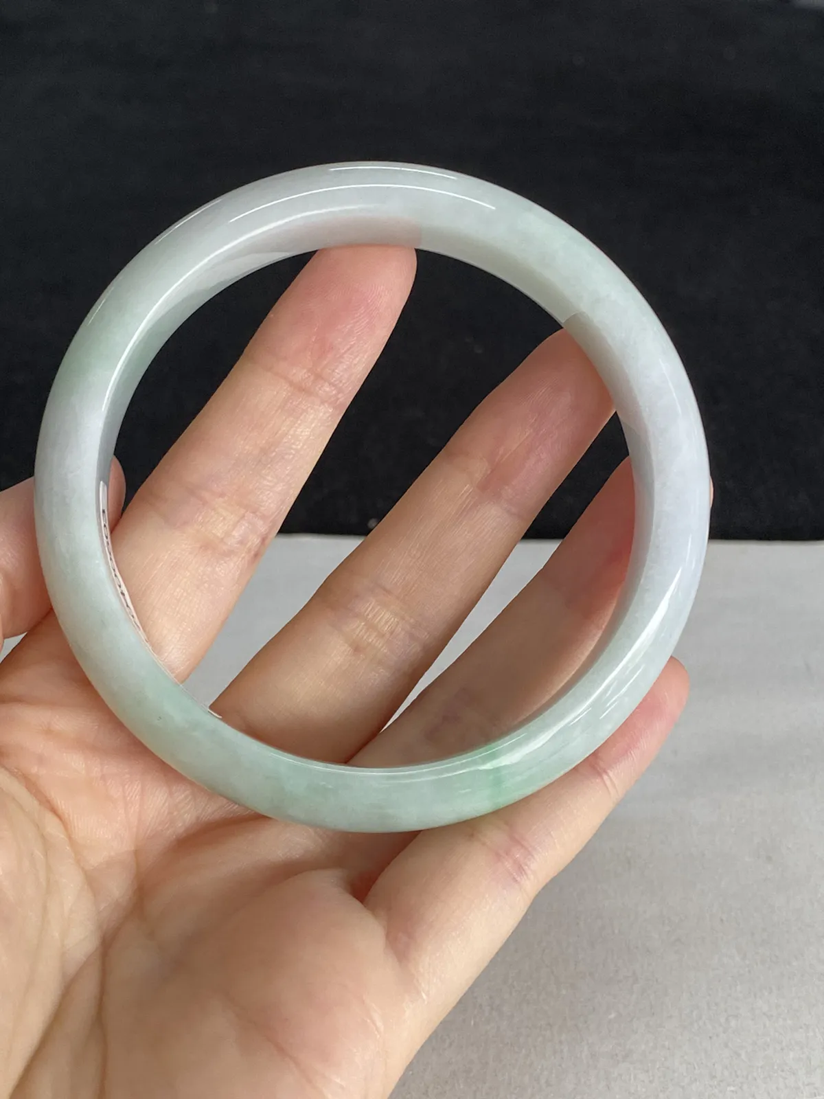 正圈60.5圈口，翡翠手镯