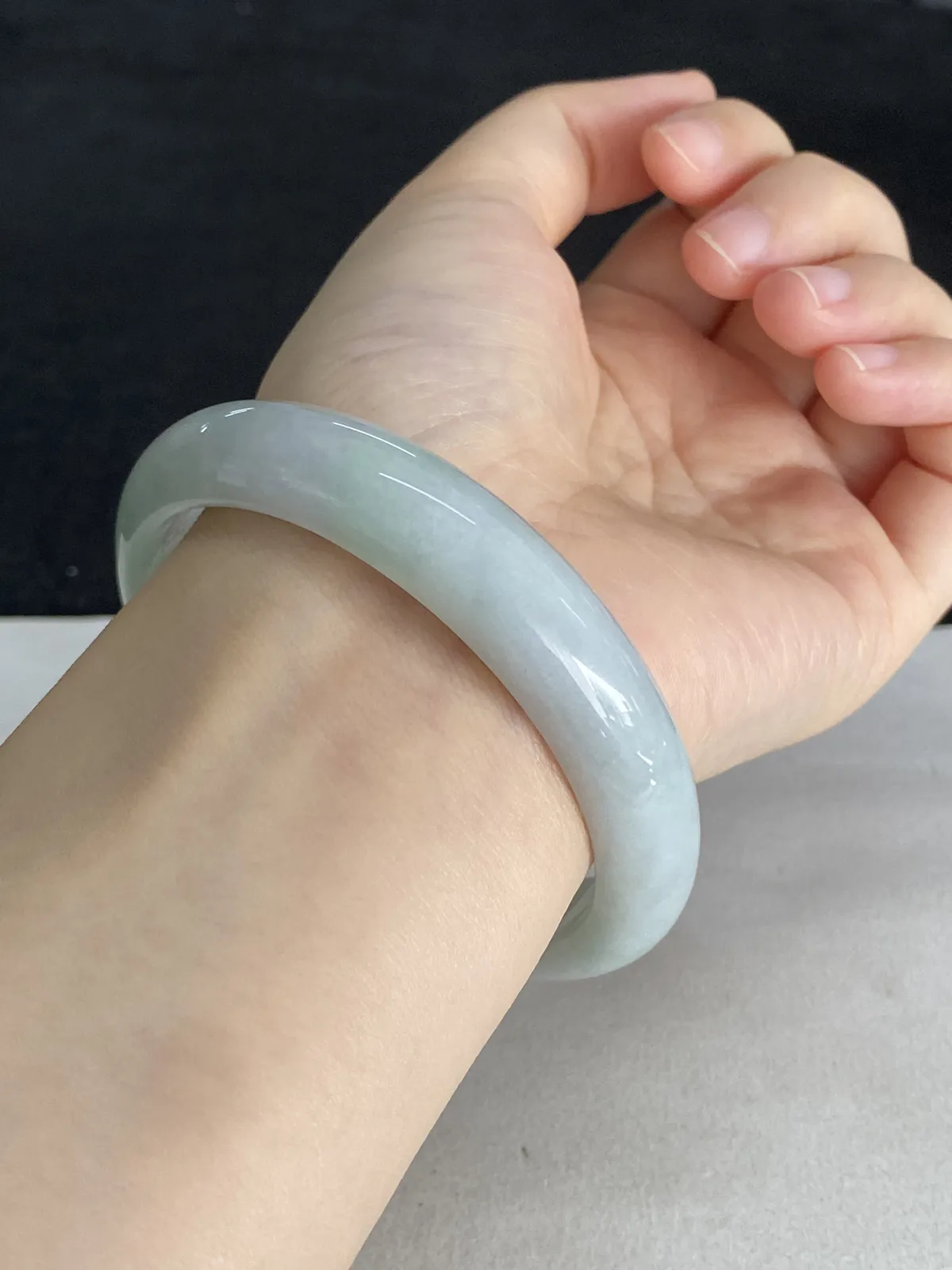 正圈60.5圈口，翡翠手镯